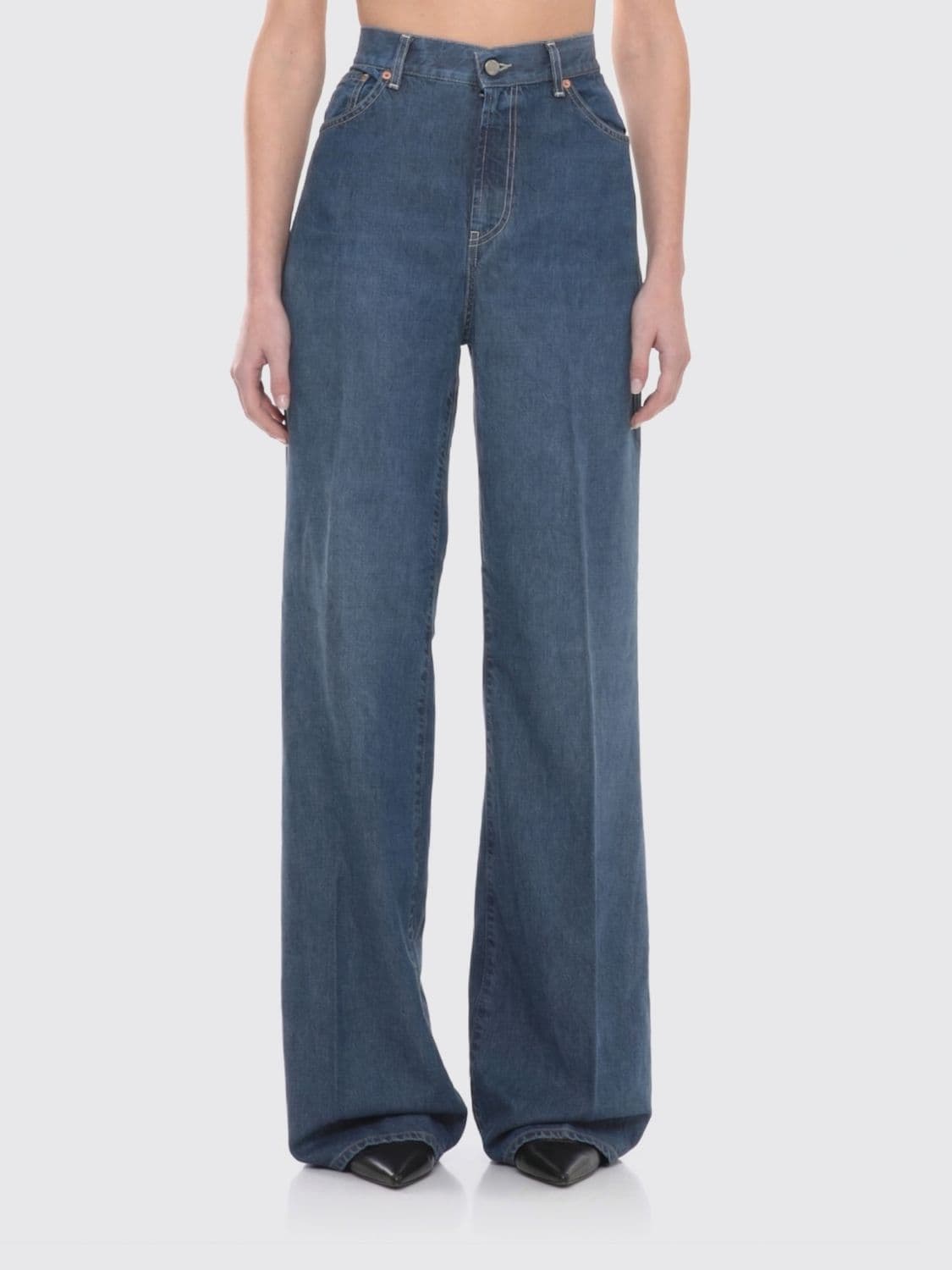 Dondup Amber Wide-Leg Denim Jeans