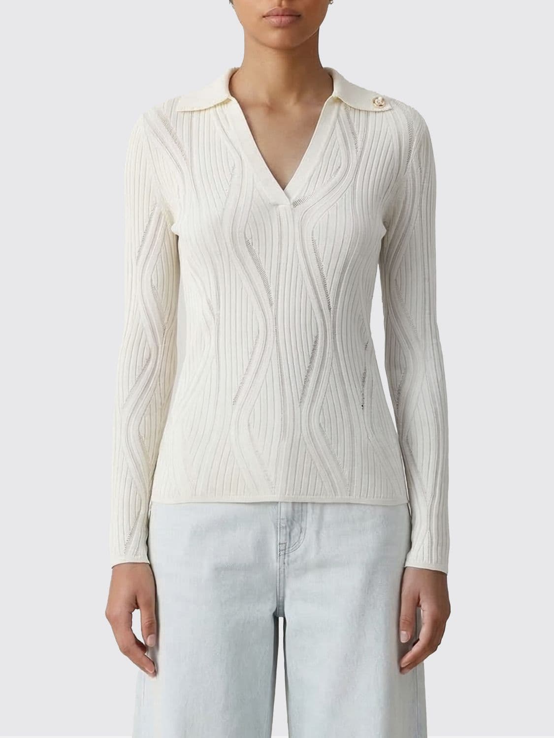 Liu Jo Knit Polo Shirt