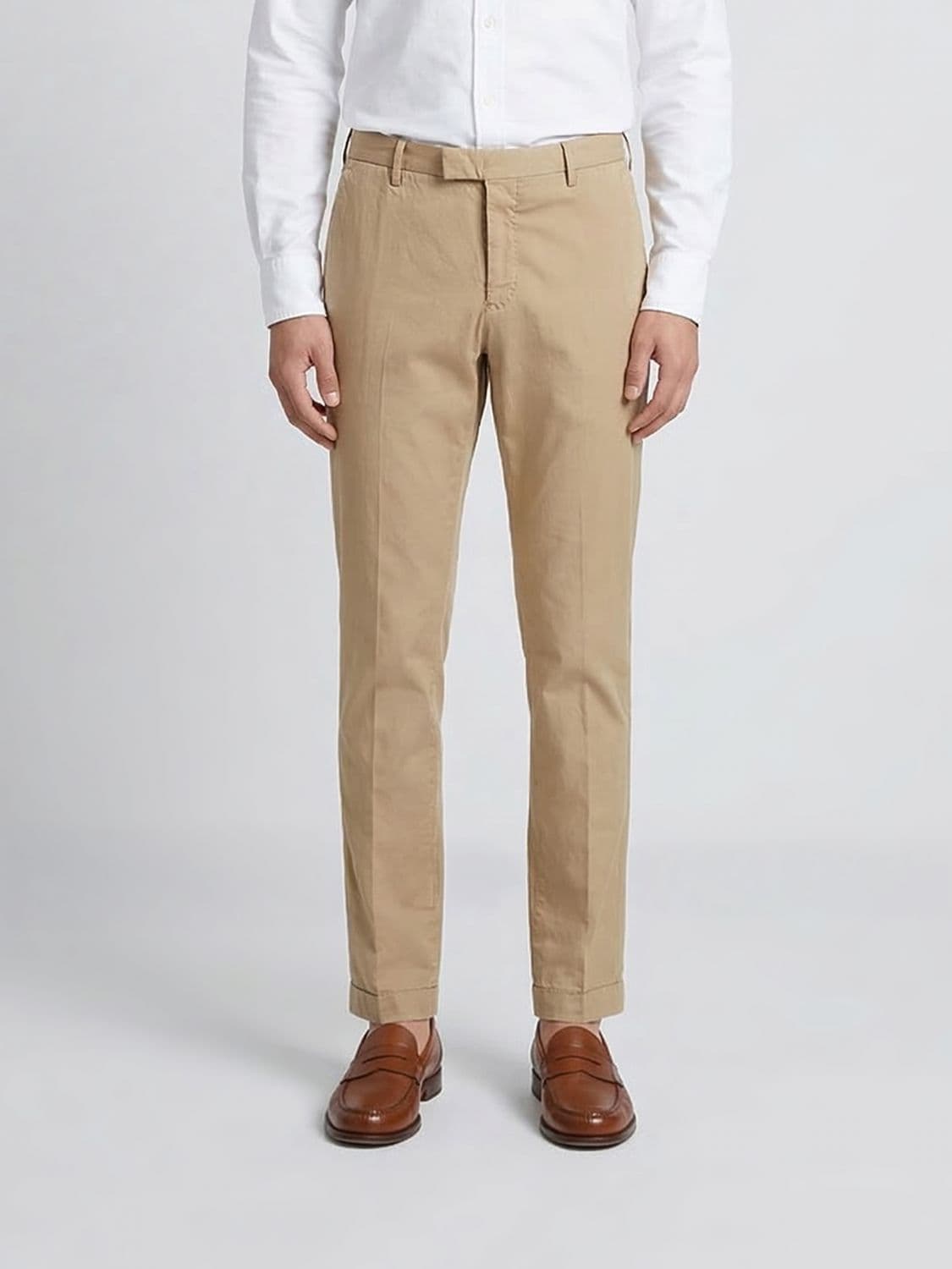 Pt Torino Cotton Blend Chino Trousers