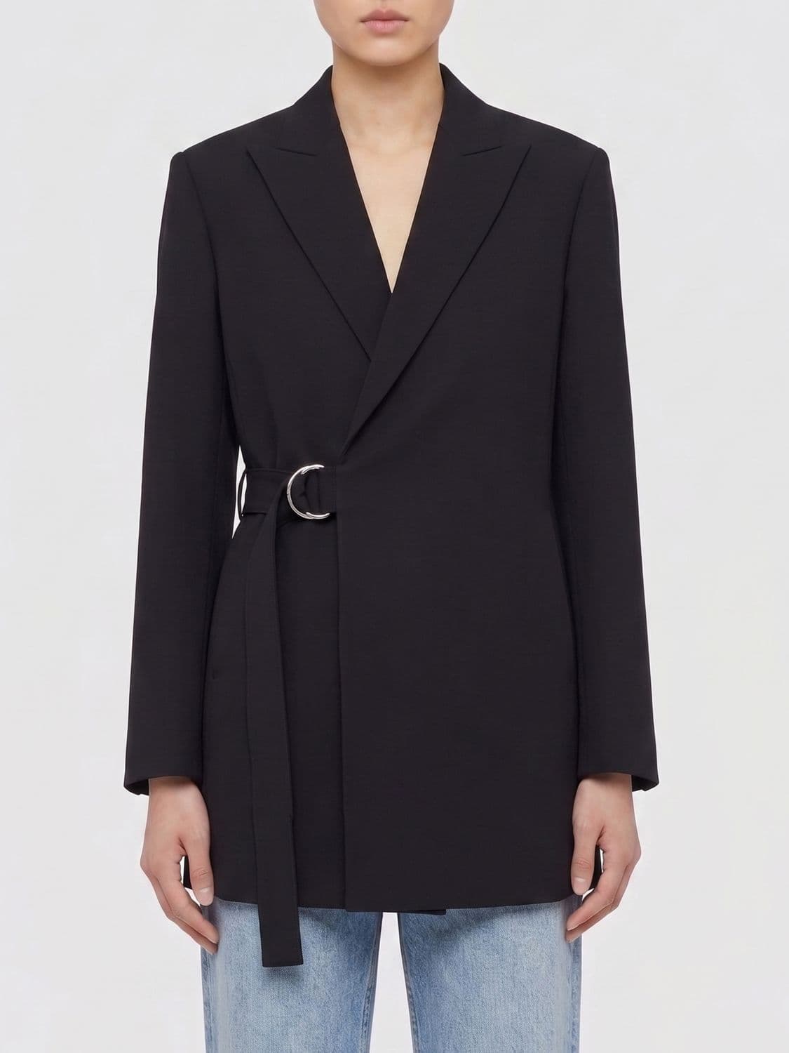 Loewe Wool Blazer with Belt