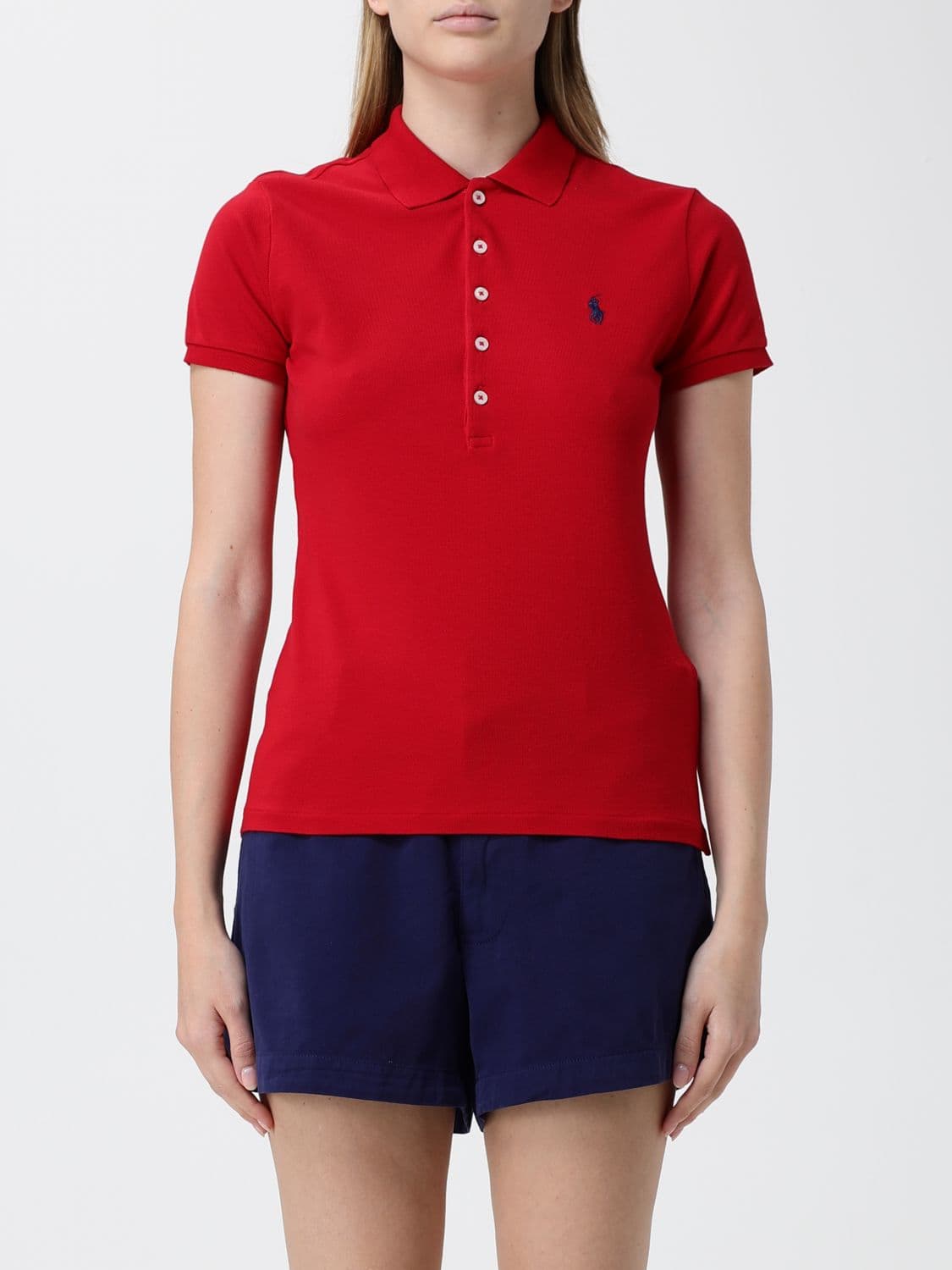 Ralph Lauren Cotton Polo Shirt with Logo · S