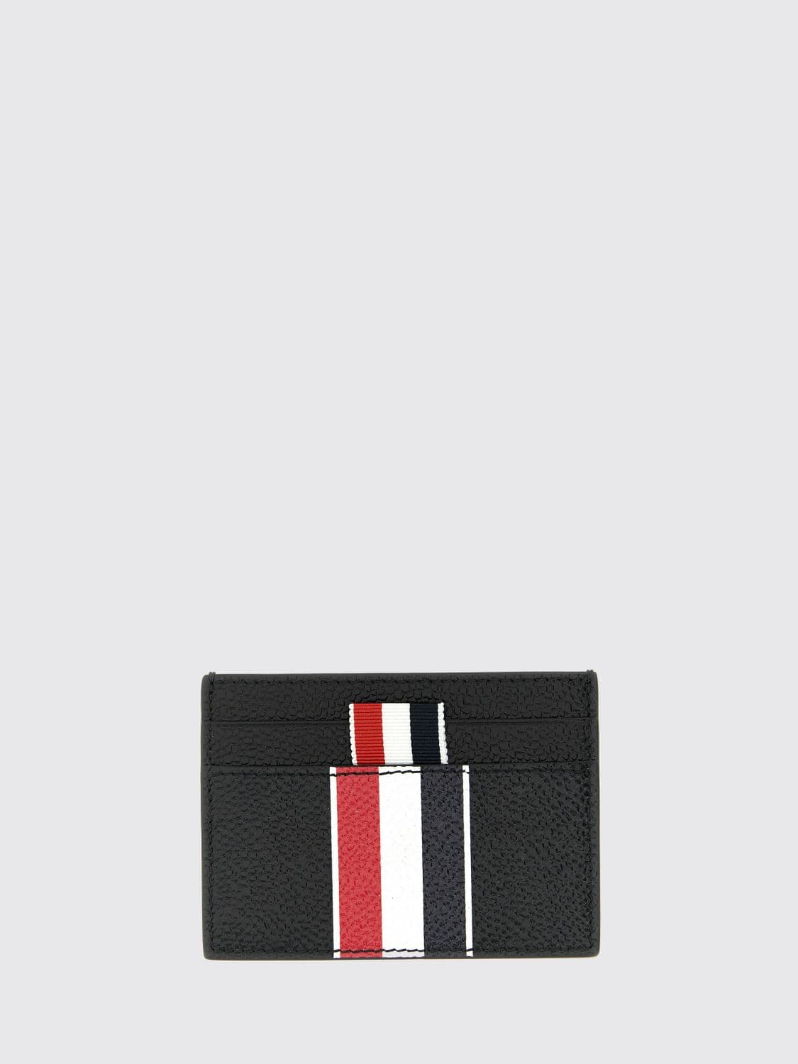 Thom Browne Grained Leather Card Holder · OS