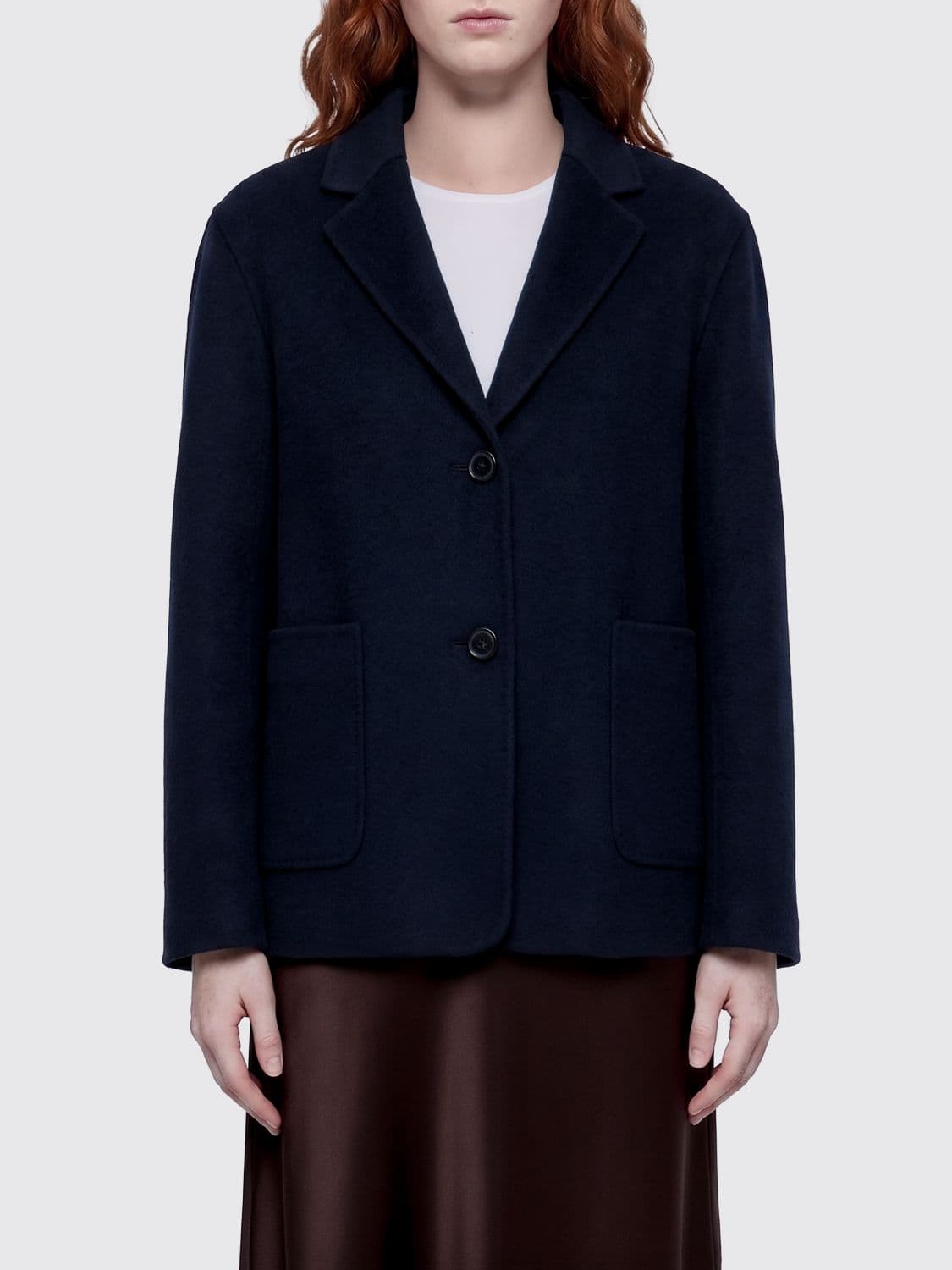 's Max Mara Single-Breasted Wool Blazer