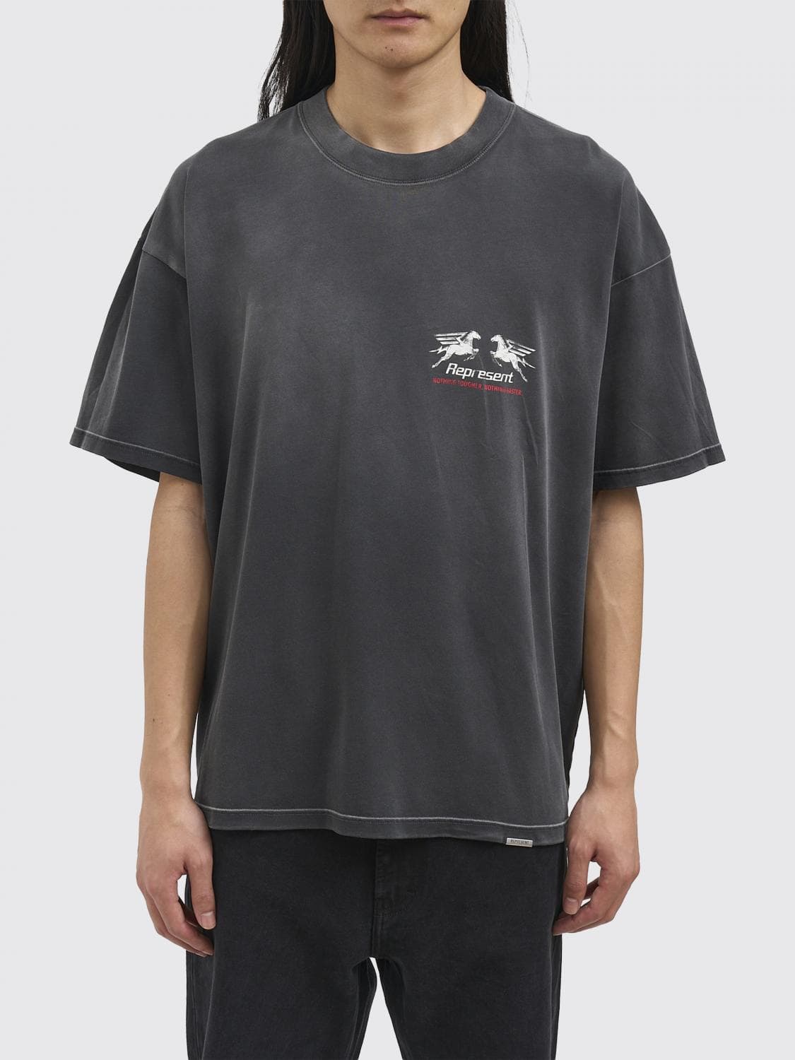 Represent Printed Cotton T-Shirt