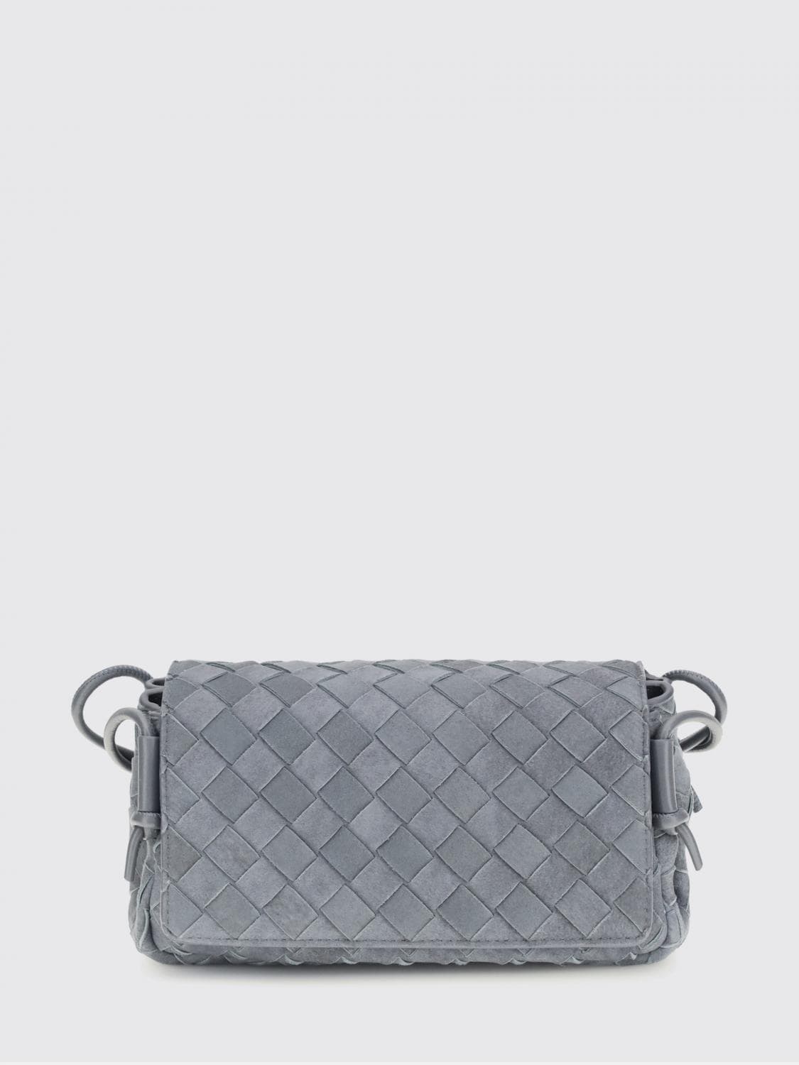 Bottega Veneta Notturno Woven Suede Bag