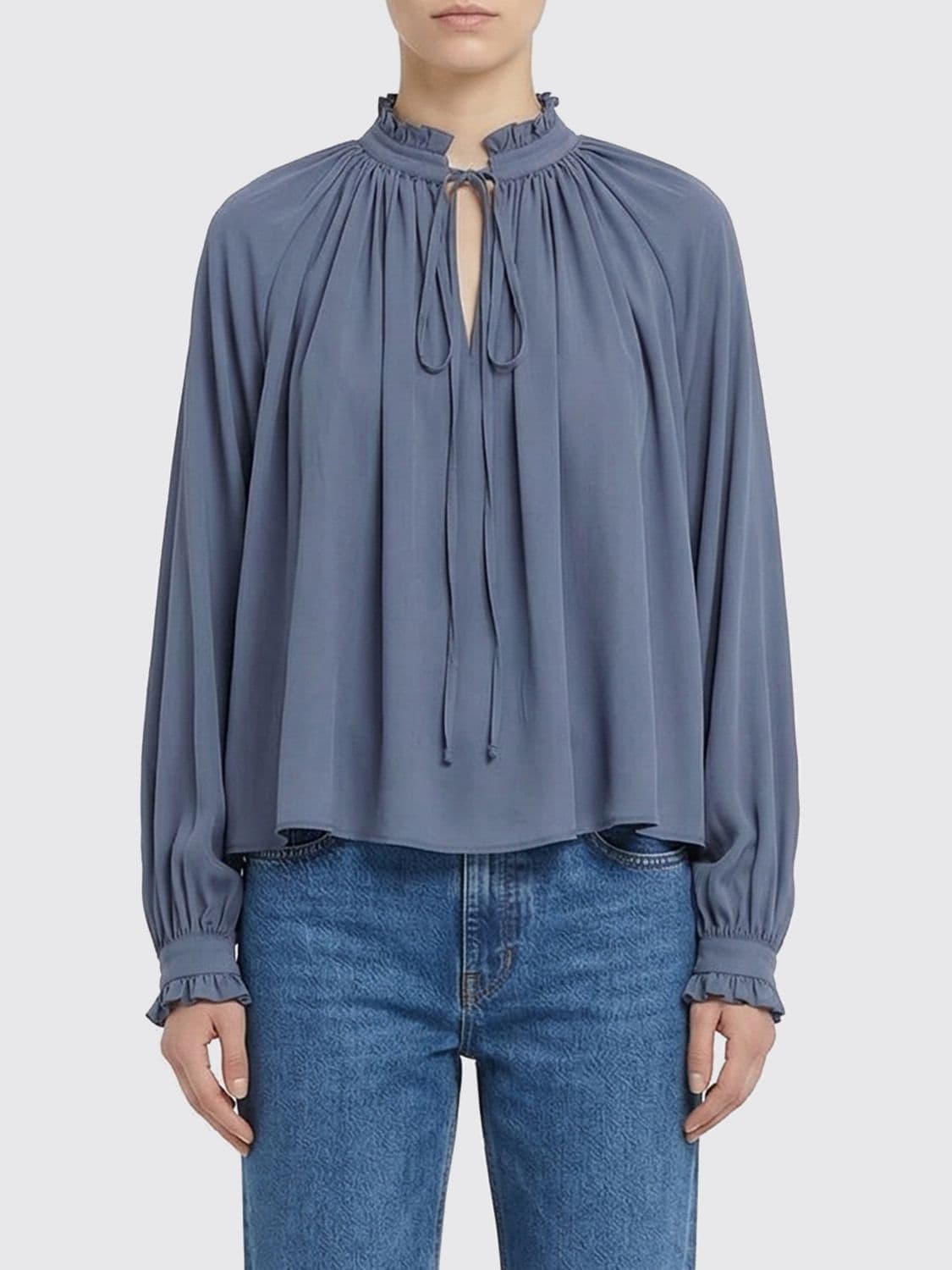 Pt Torino Stretch Viscose Blouse