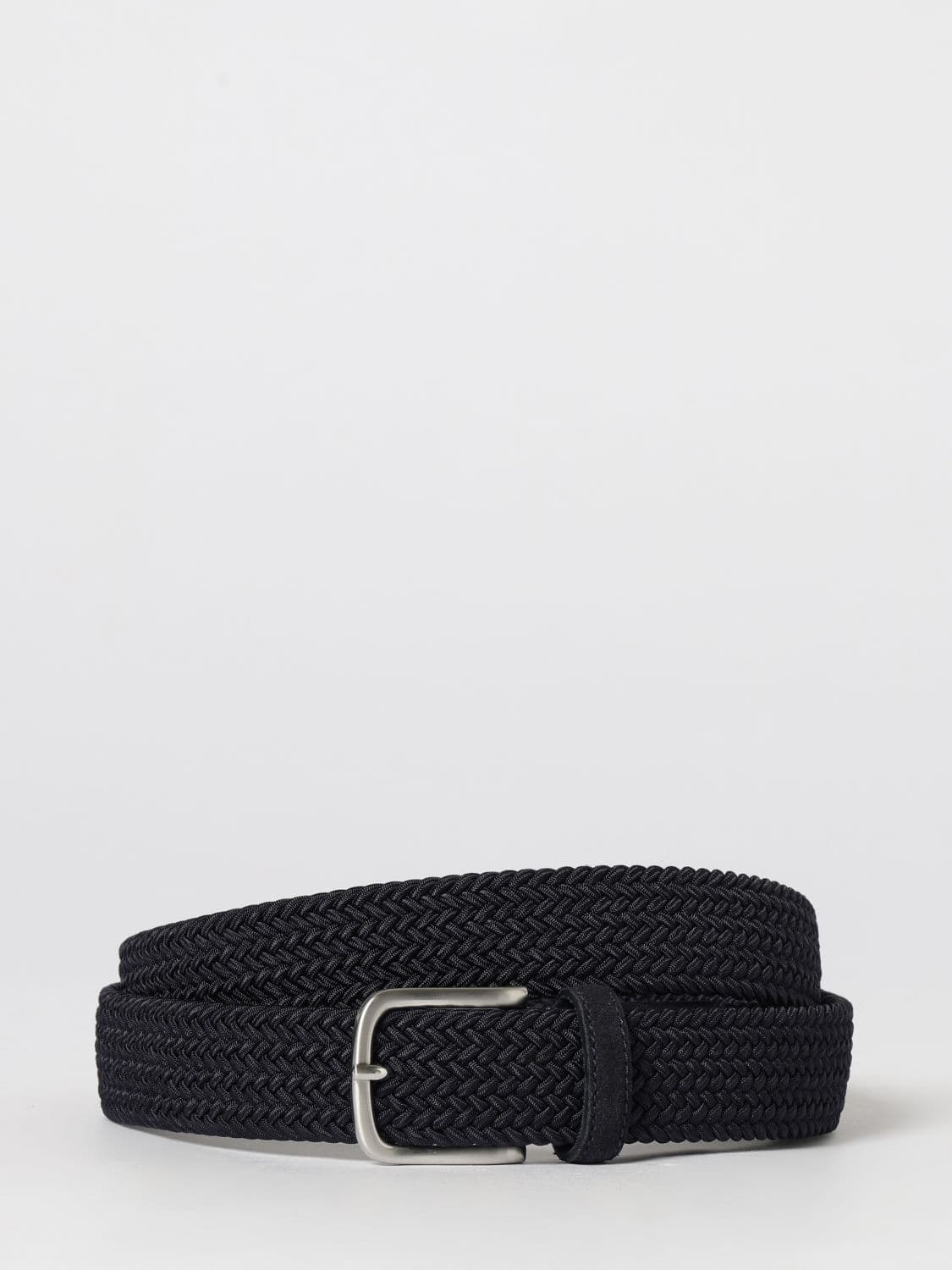 Emporio Armani Stretch Woven Fabric Belt · 100