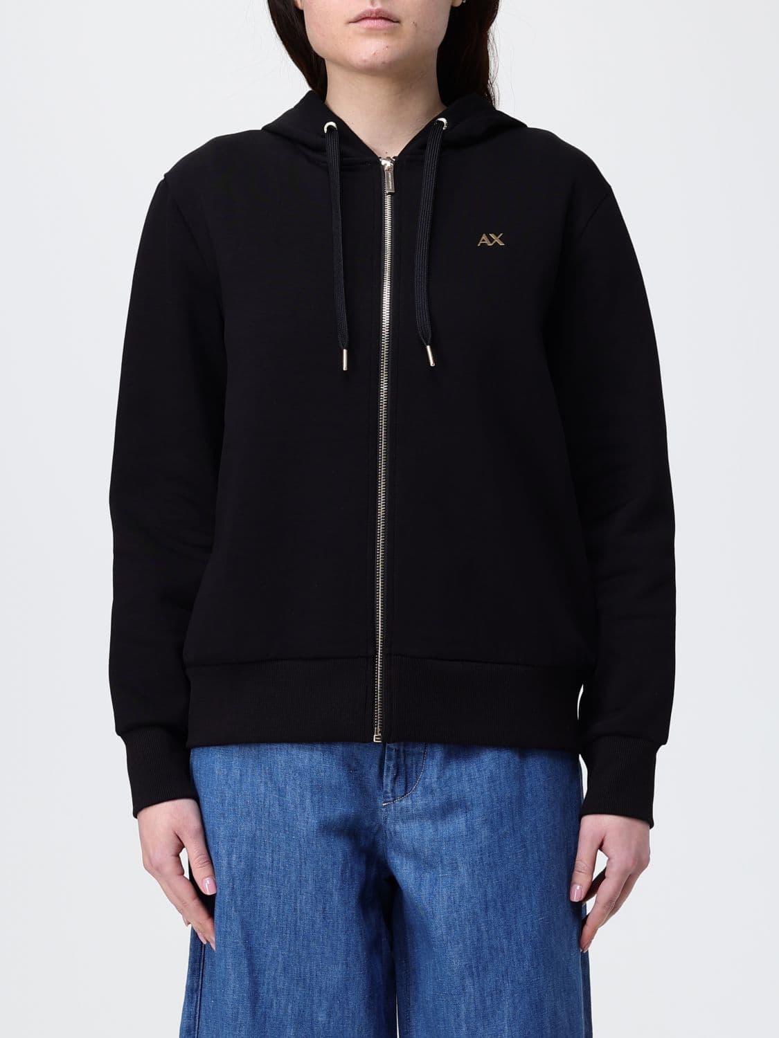 Armani Exchange Hooded Zip Sweatshirt · S