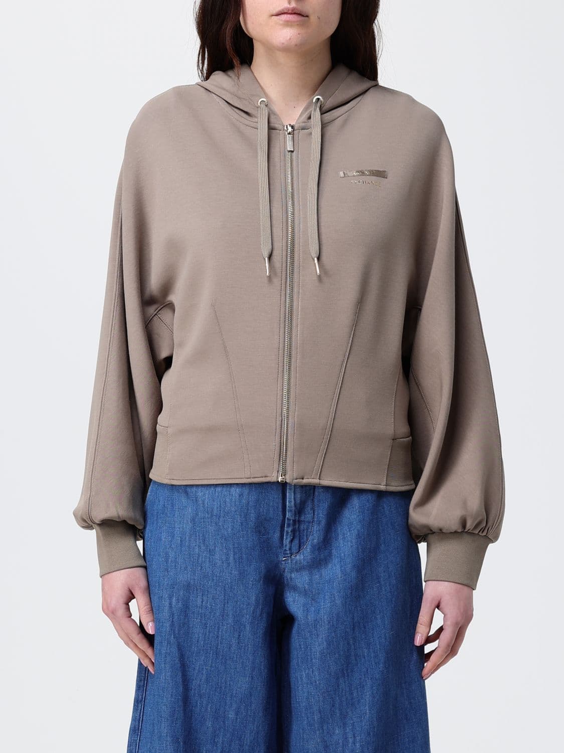 Armani Exchange Cotton Hooded Sweatshirt