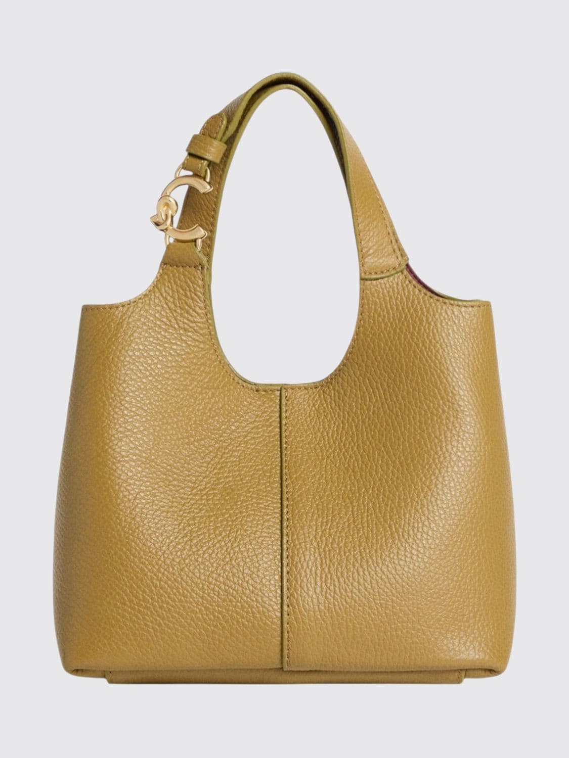 Coccinelle C-Easy Hammered Leather Bag