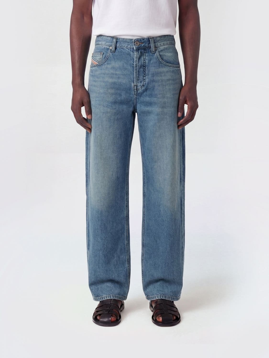 Diesel Cotton Denim D-Macro Jeans