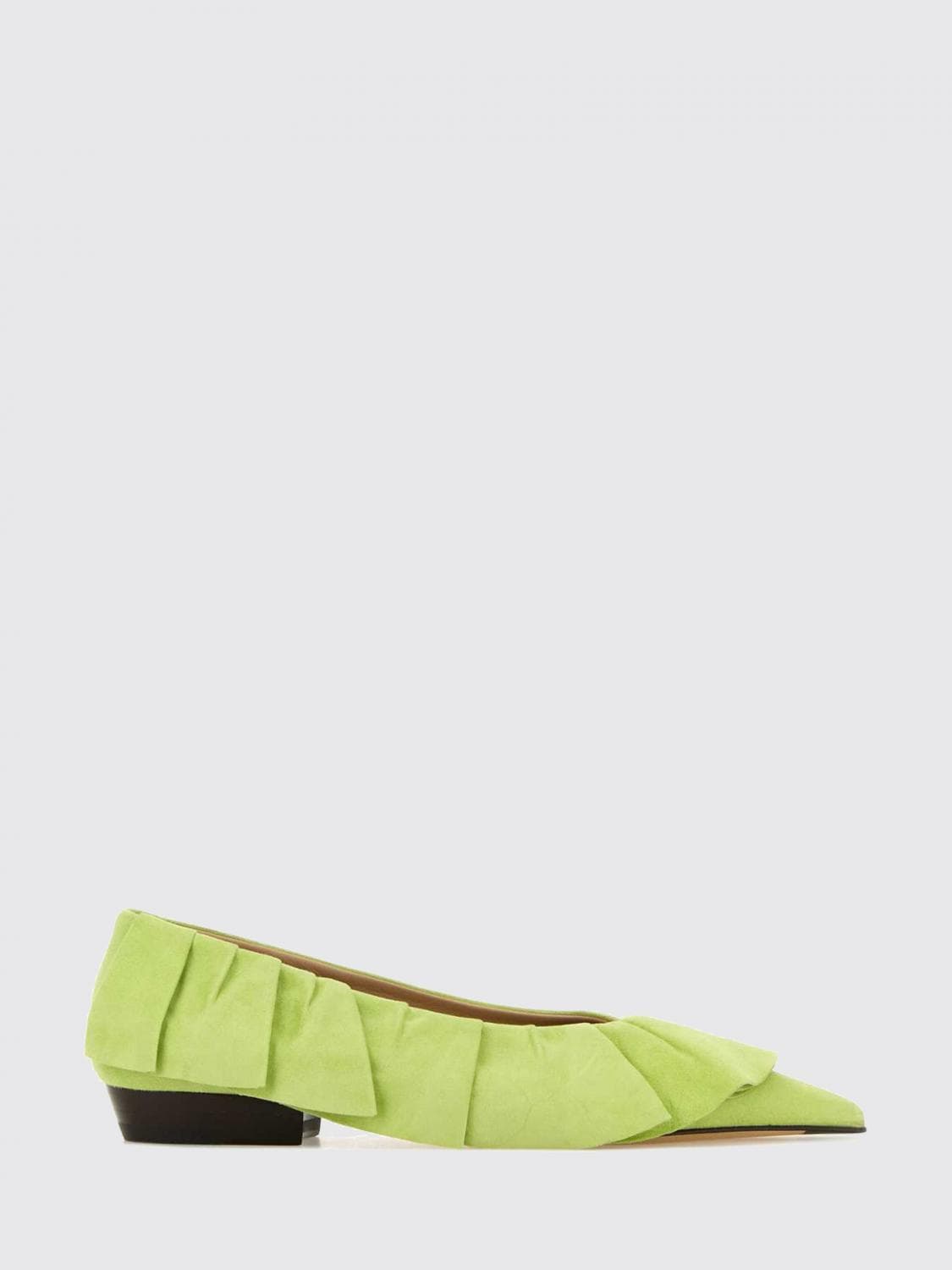 Jw Anderson Ballet Flat Woman color Lime