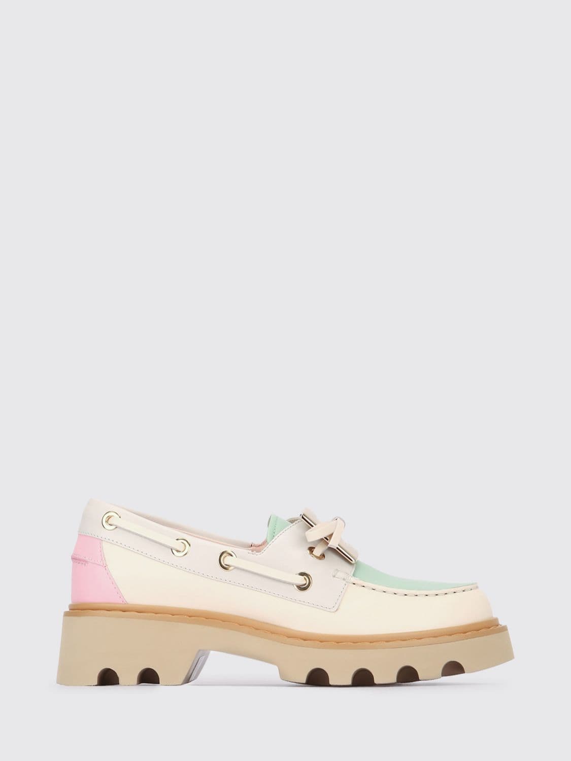 Roger Vivier Viv' Rangers Leather Loafers