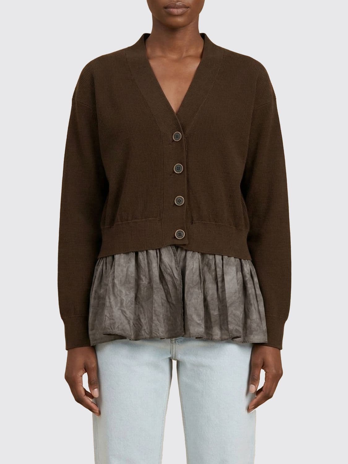 Uma Wang Cotton and Silk Cardigan
