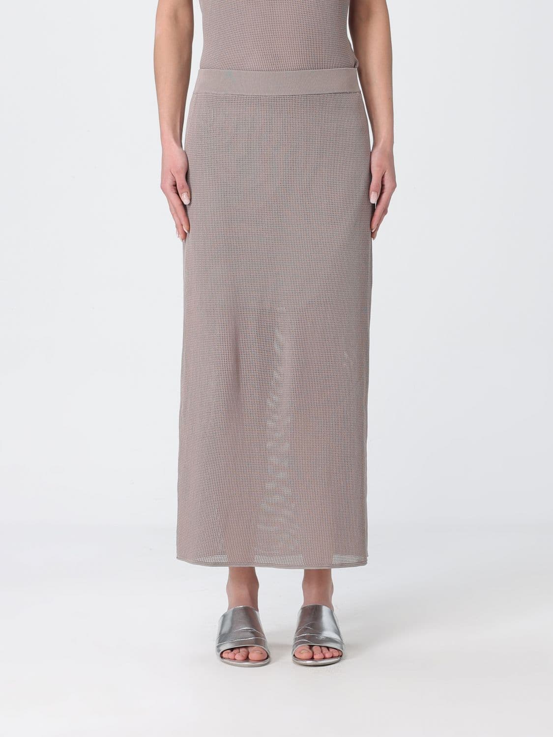 Alysi Cotton and Silk Skirt