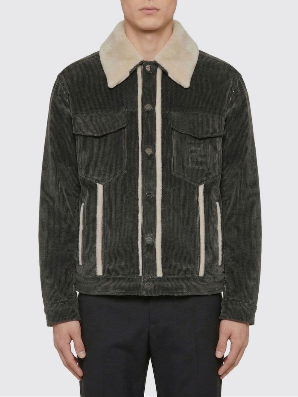 Fendi Classic Corduroy Jacket