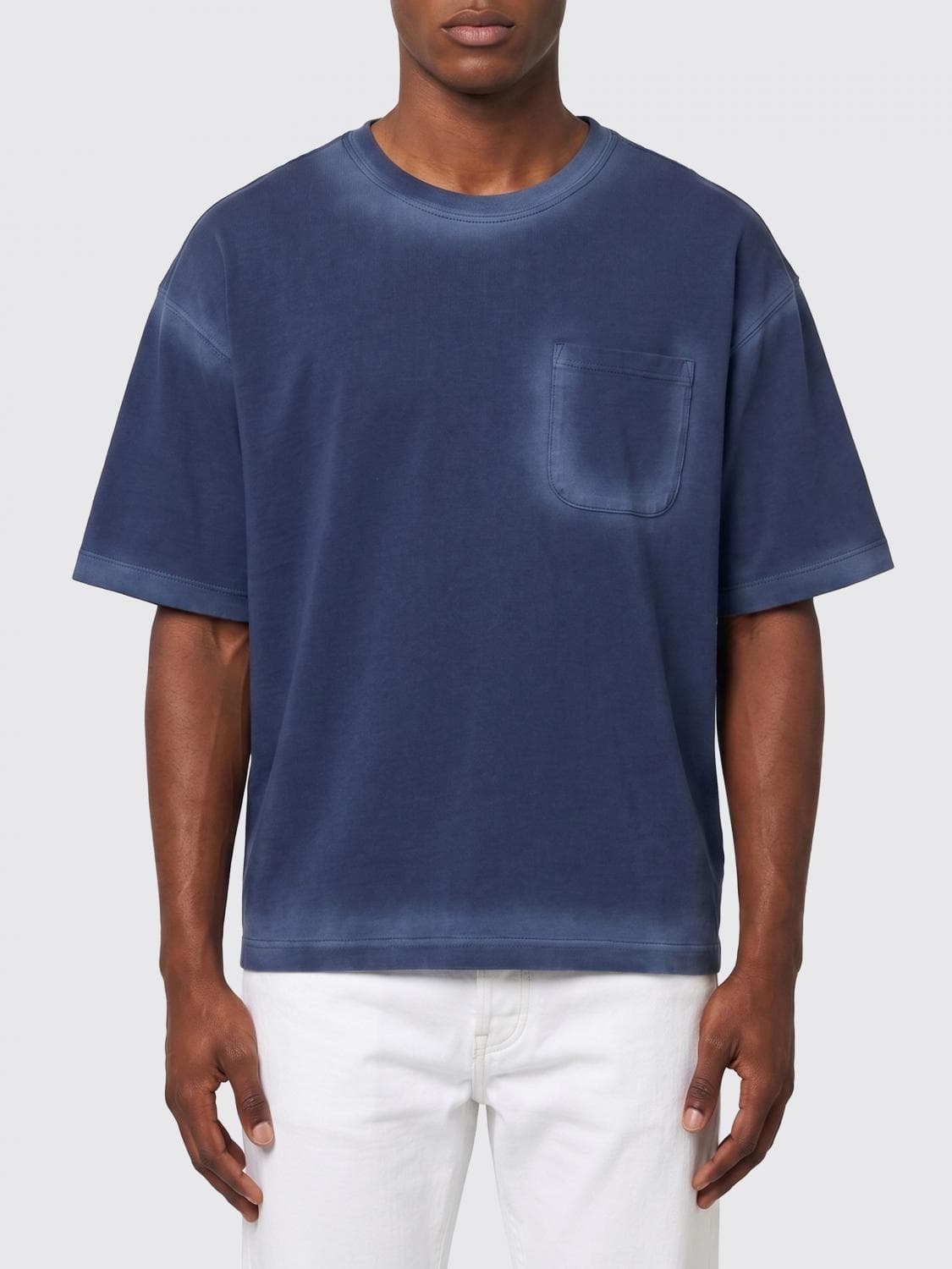 Ymc Cotton and Linen T-Shirt · M