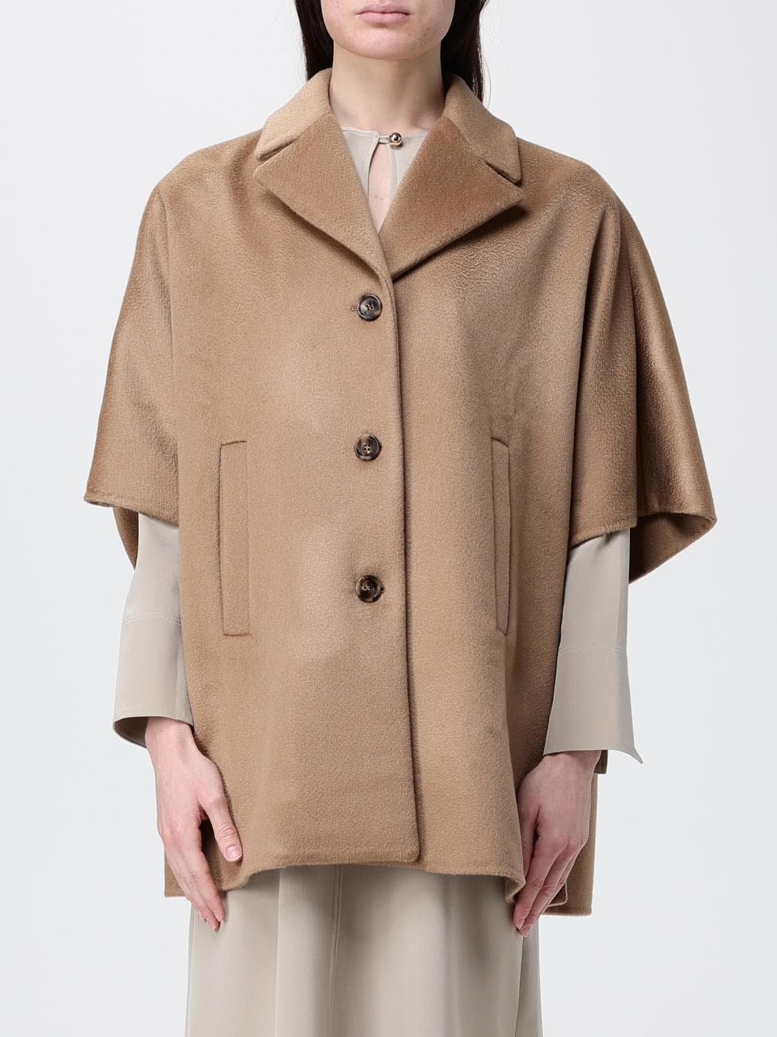 Max Mara Mxagocce Coat with Buttons