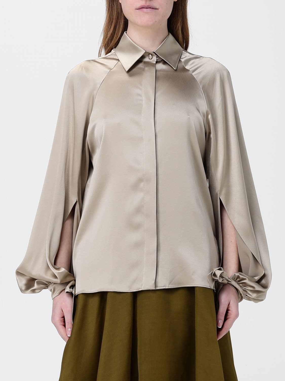 Max Mara Silk Satin Shirt