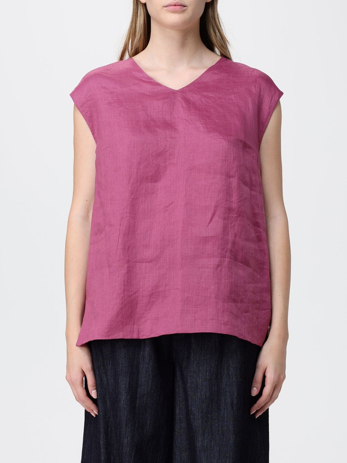 's Max Mara Sleeveless Top with Tie Sashes