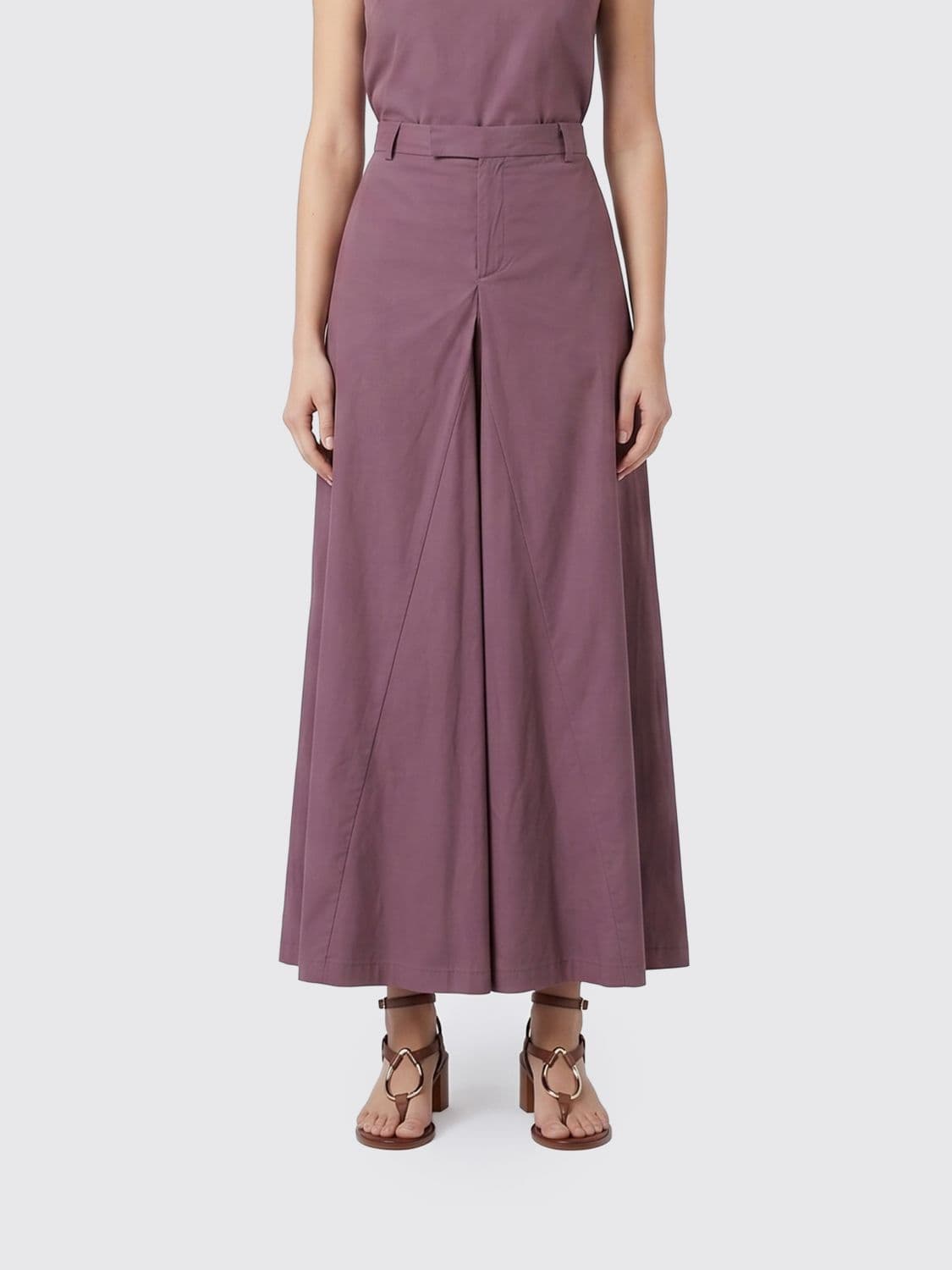 Federica Tosi Poplin Wide-Leg Trousers
