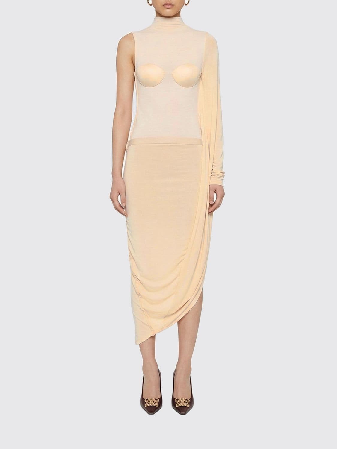 Jean Paul Gaultier Asymmetric Corset Dress · M