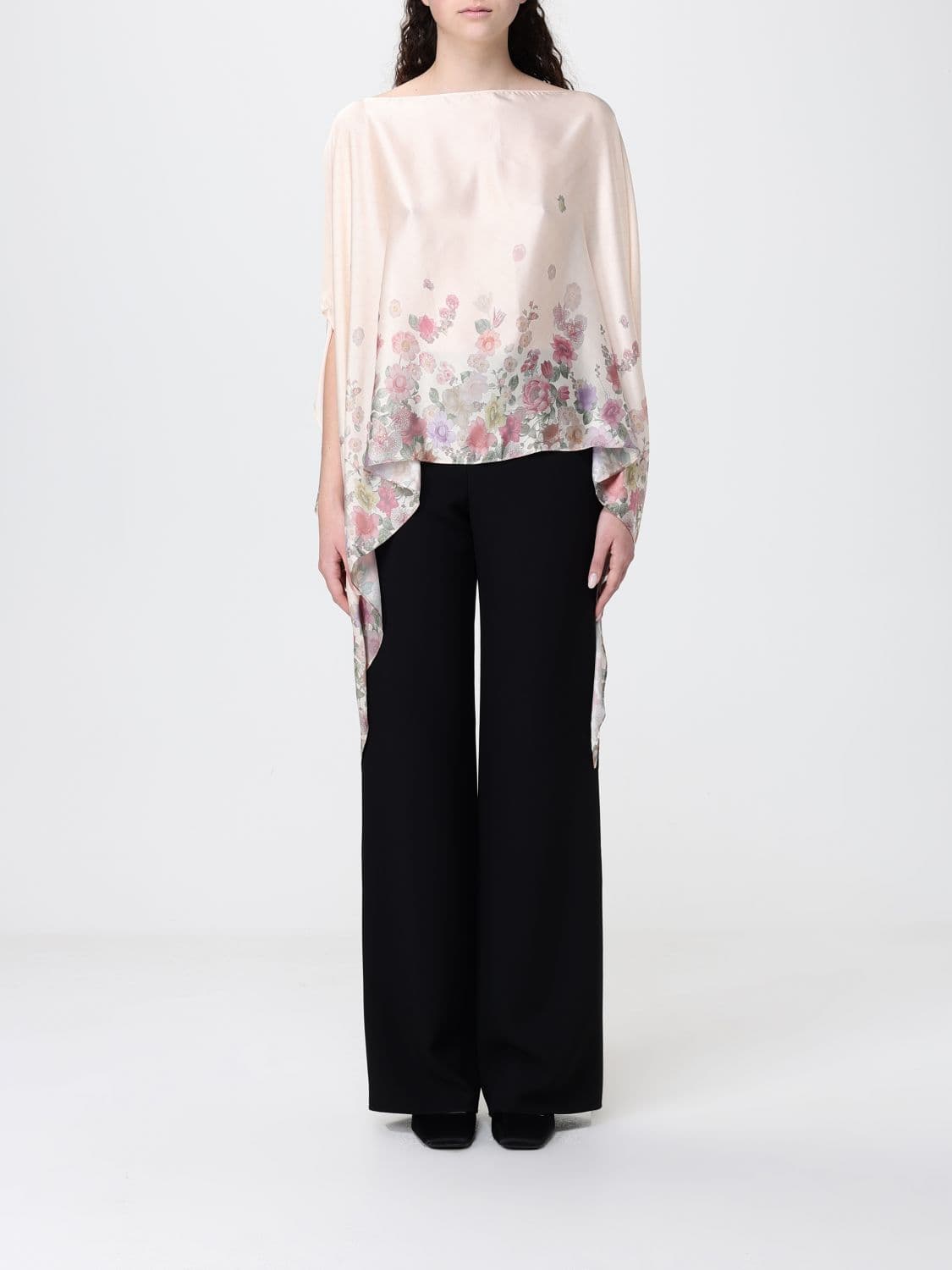 Twinset Floral Satin Blouse