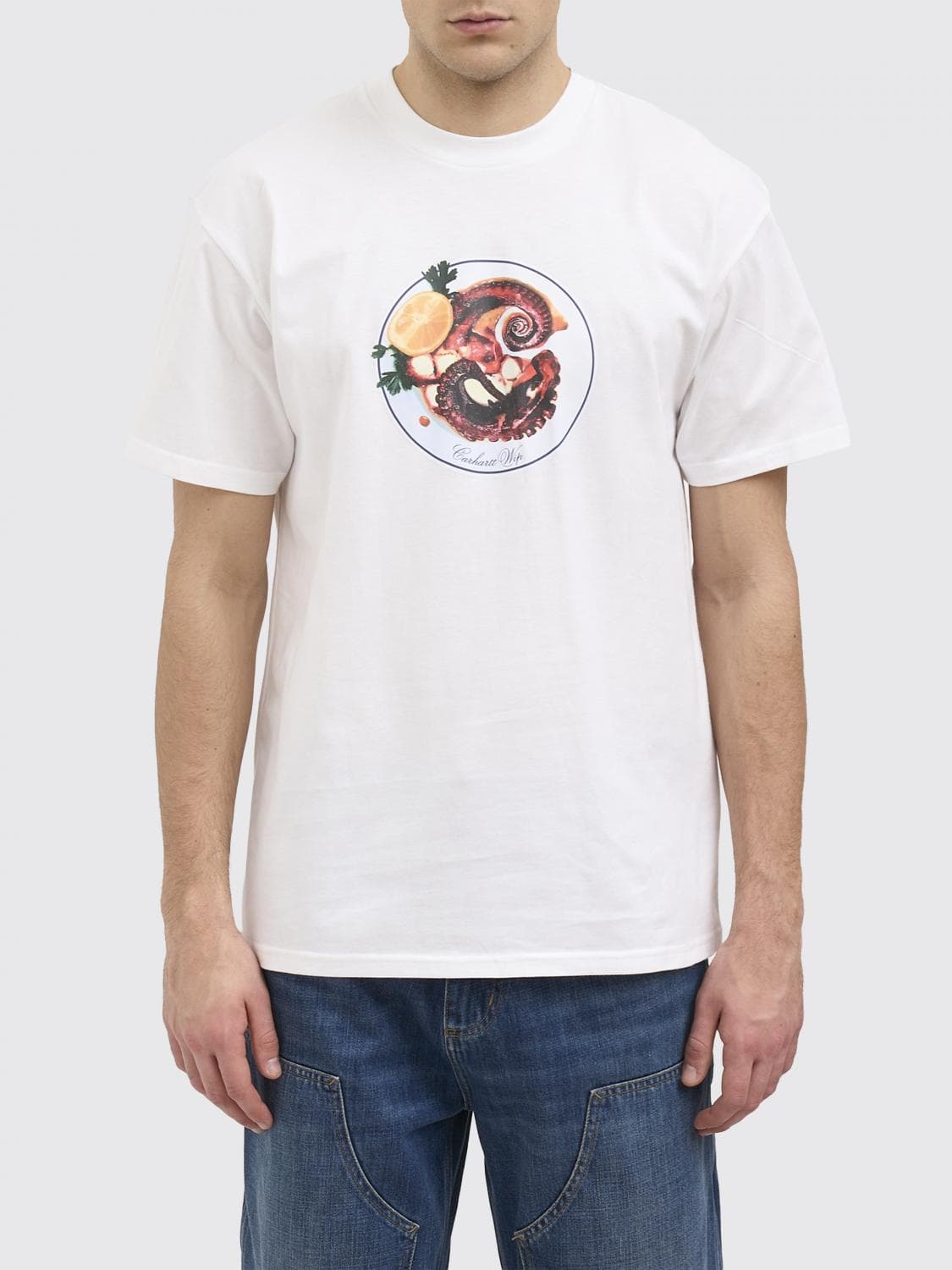 Carhartt Wip Printed Cotton T-shirt
