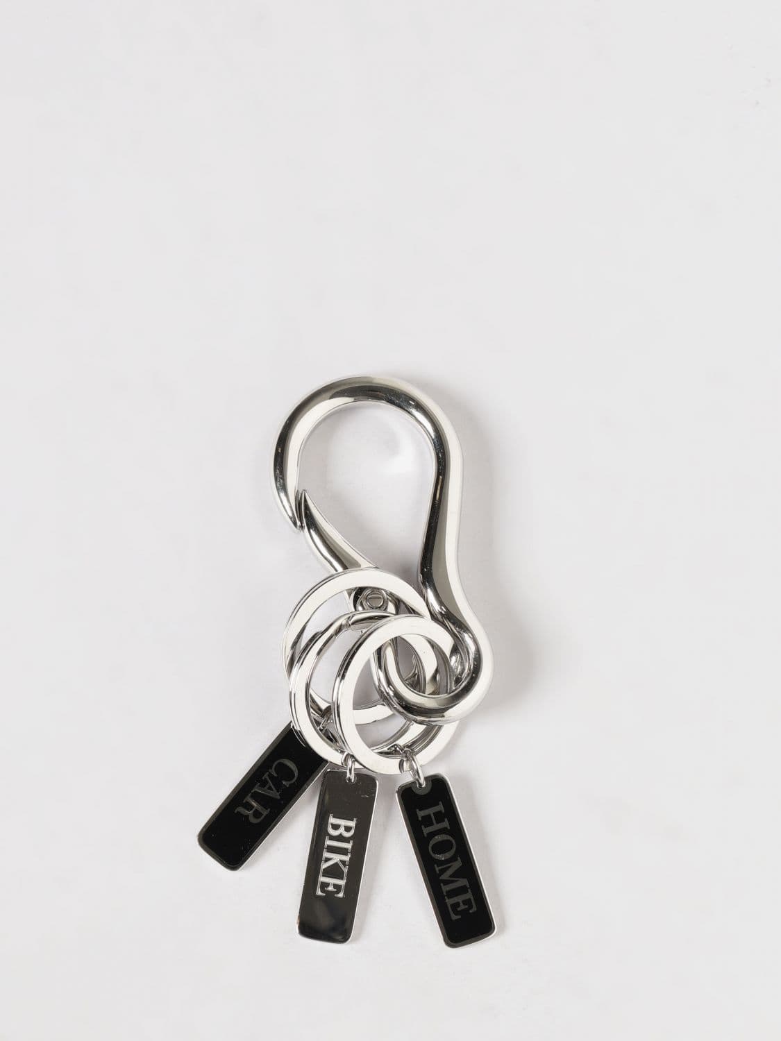 Church's Brass Keychain with Charms