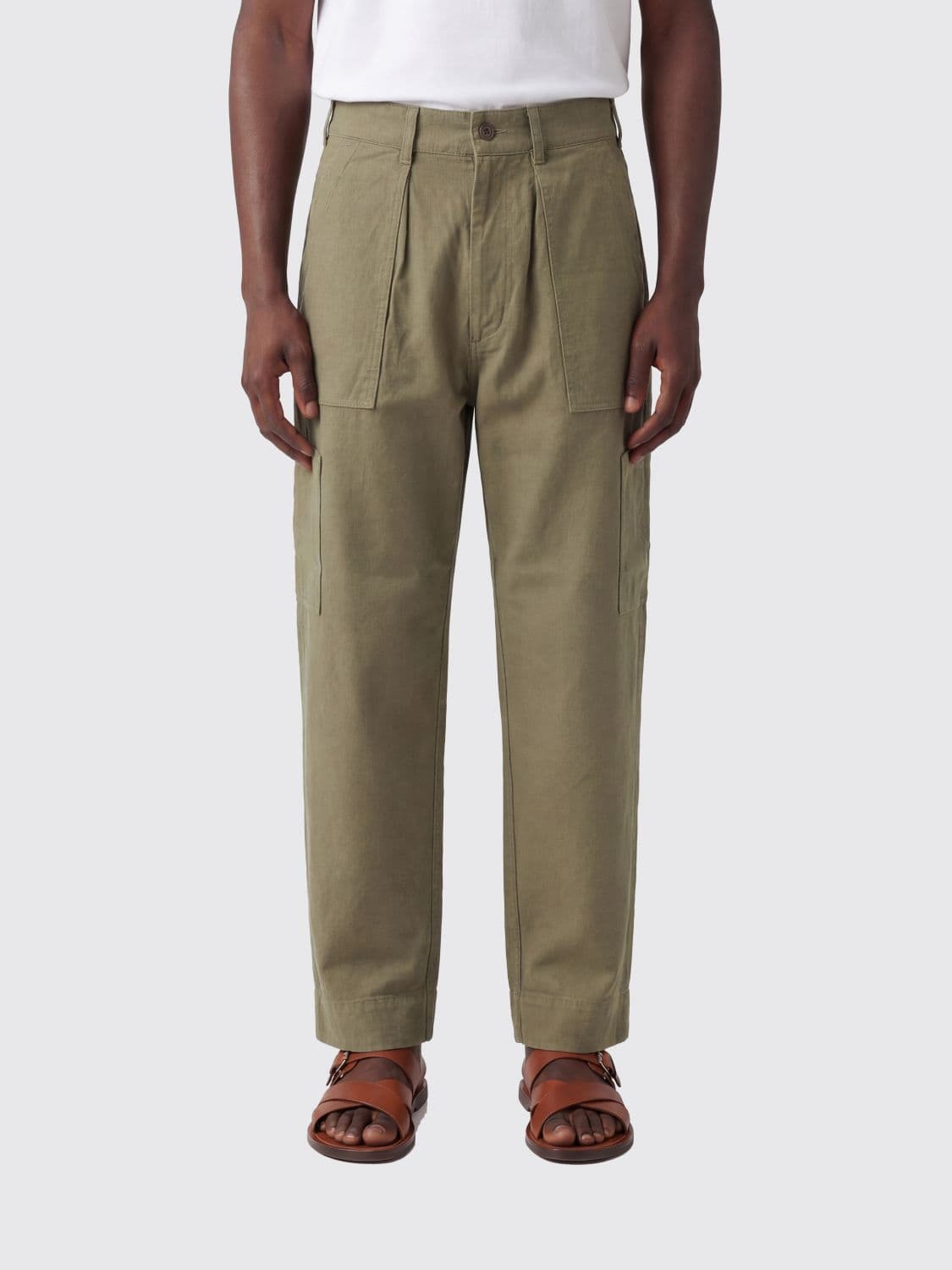 Nanamica Cotton and Silk Regular Trousers