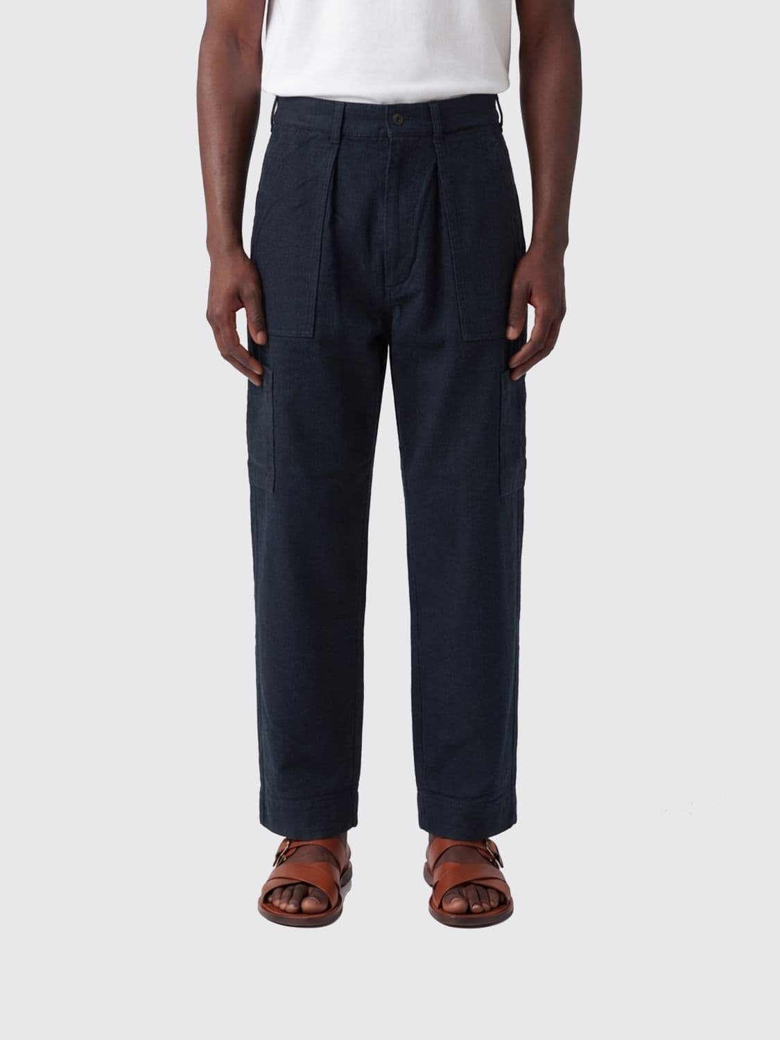 Nanamica Cotton and Silk Regular Trousers