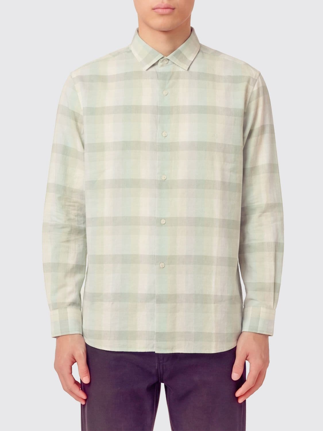 Nanamica Checked Cotton Blend Shirt · M
