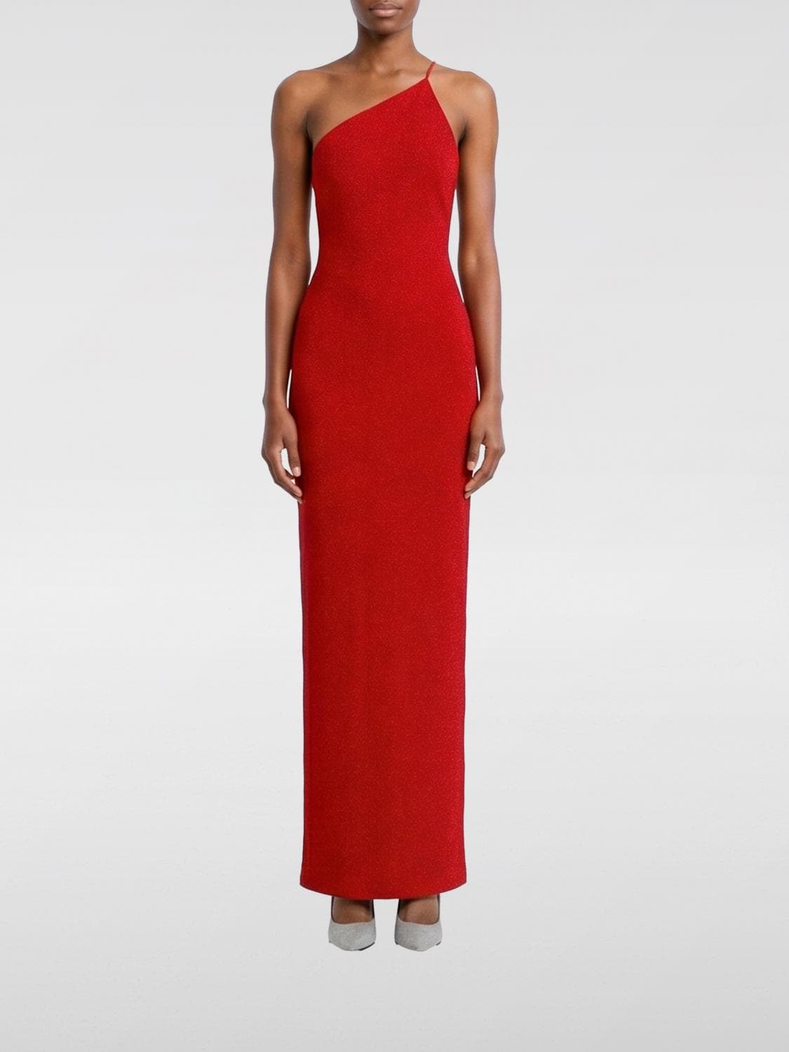 Solace London Long Crêpe Dress
