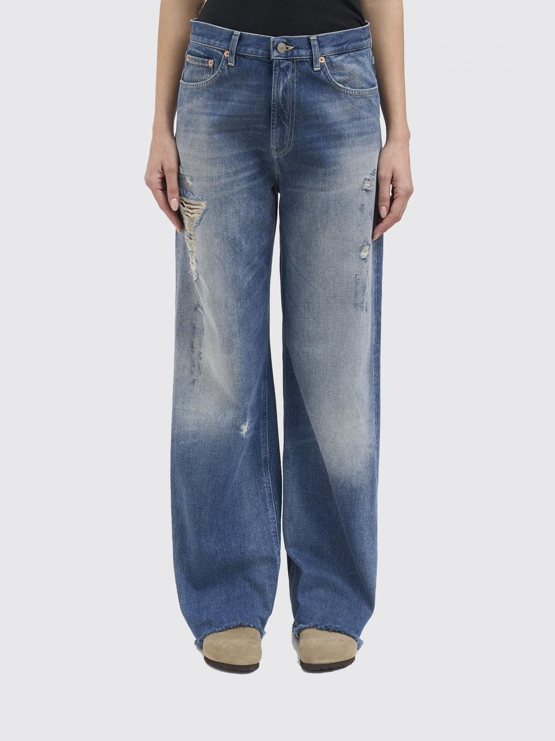 Dondup Distressed Denim Jeans