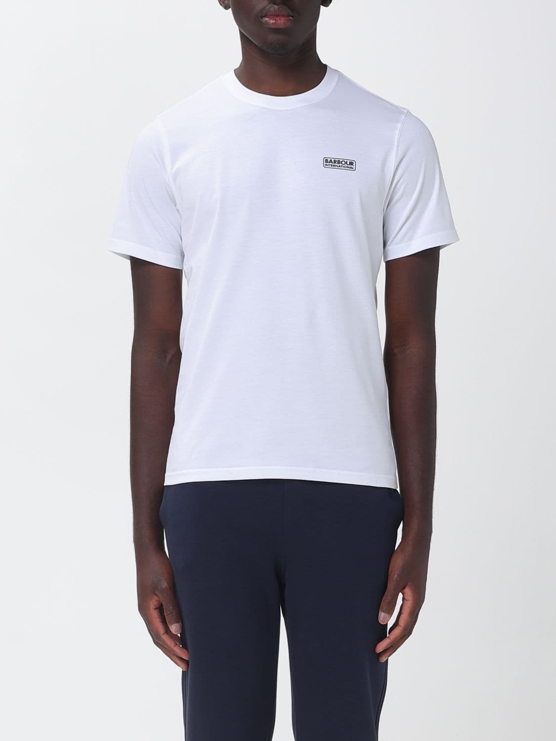 Barbour Cotton T-Shirt with Logo