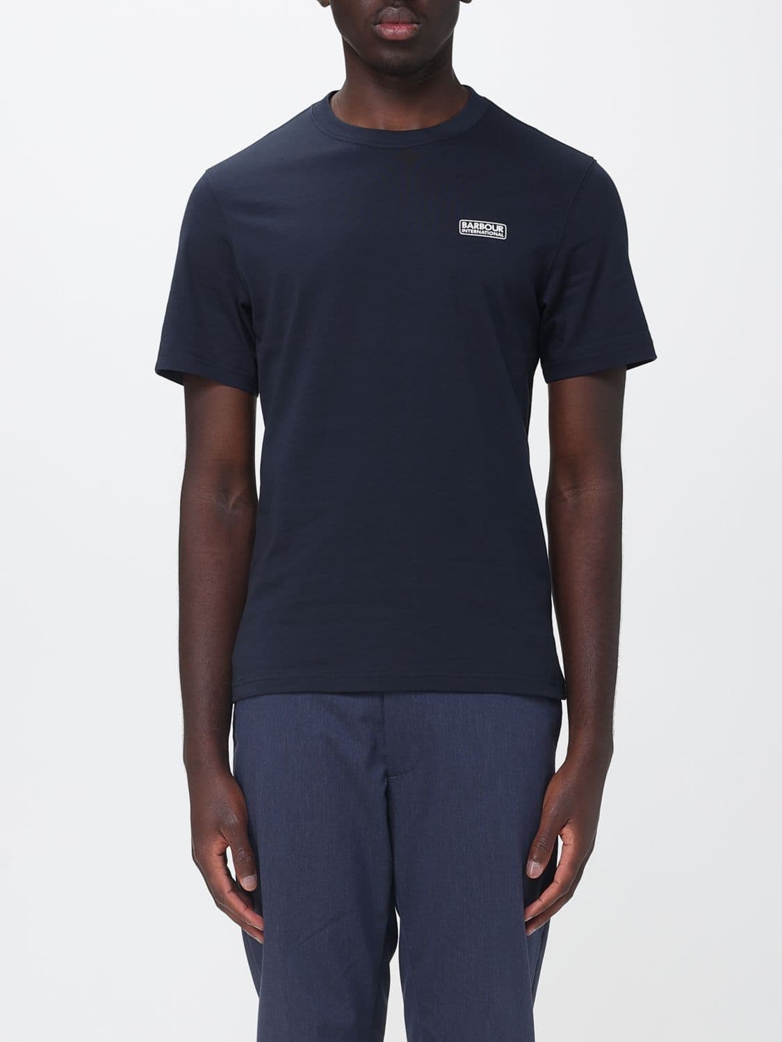 Barbour Cotton T-Shirt with Logo · M