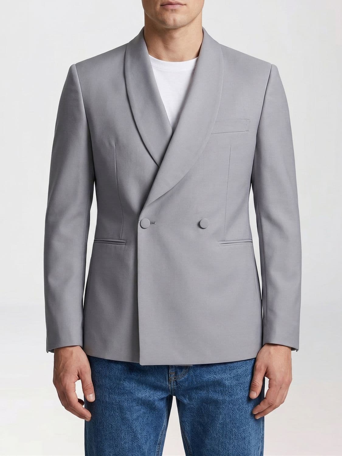 Tagliatore Double-breasted Virgin Wool Blazer · 50