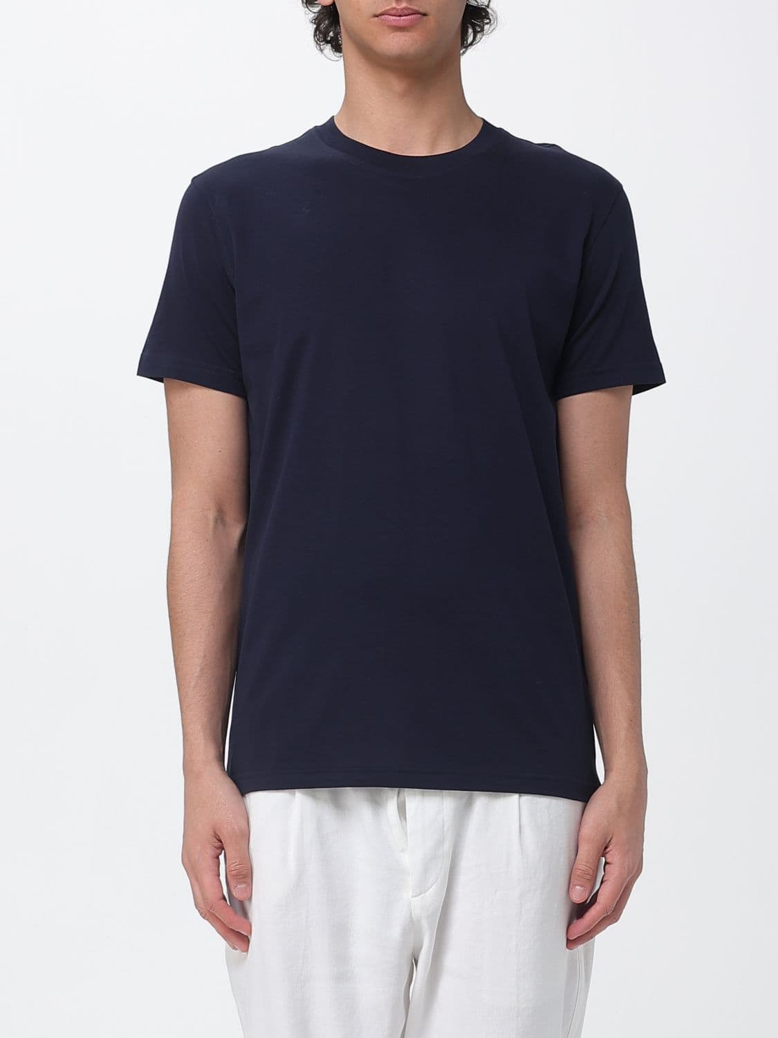 Pt Torino Cotton and Silk T-shirt