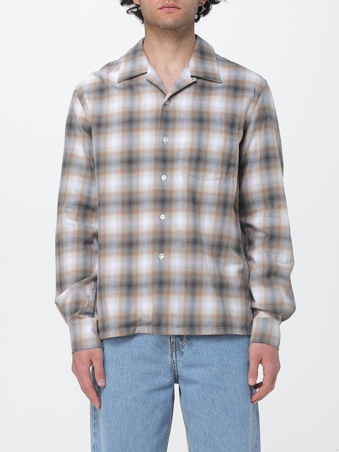 Jw Anderson Check Cotton Casual Shirt