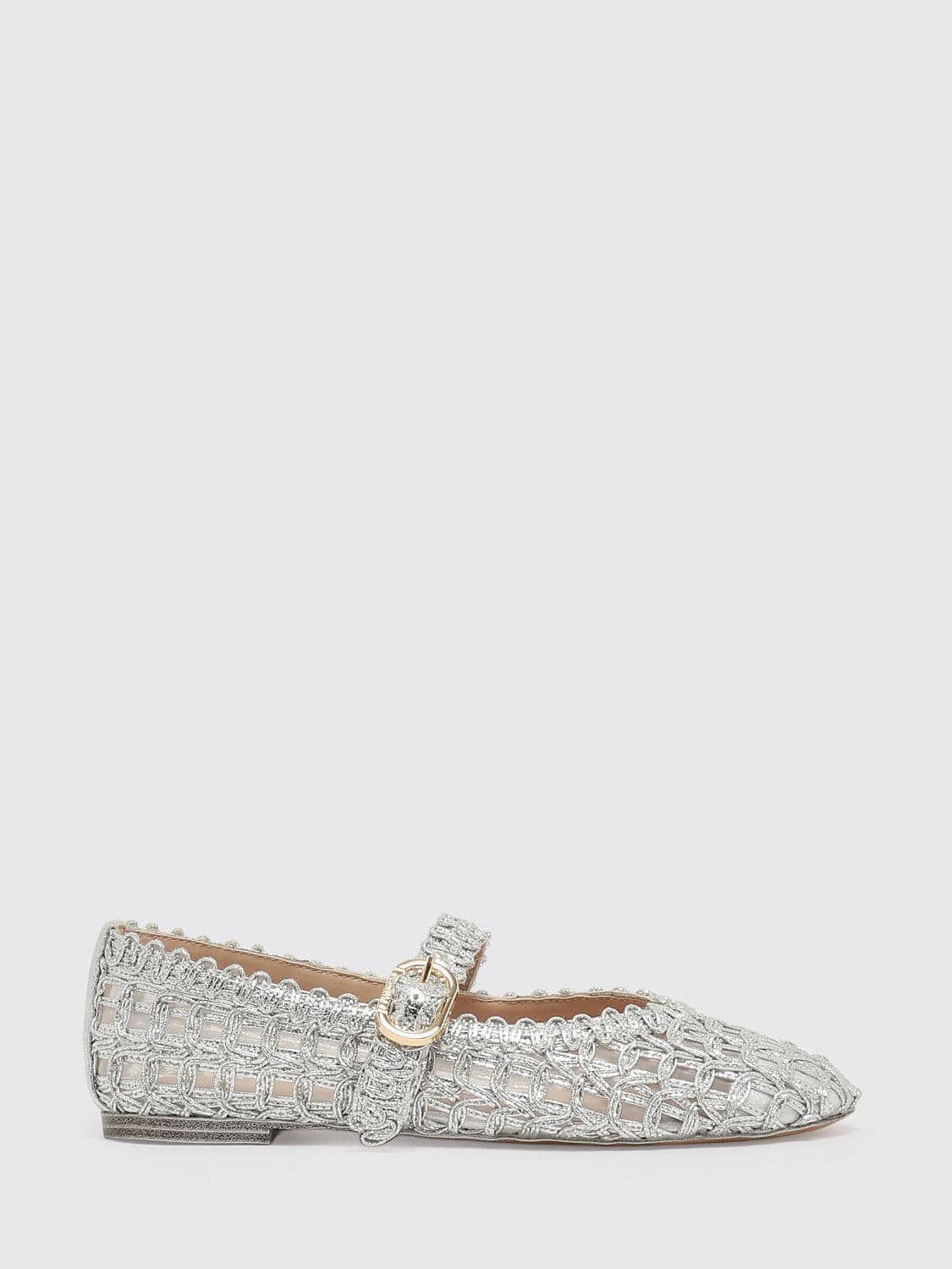 Twinset Laminated Polyester Ballerinas