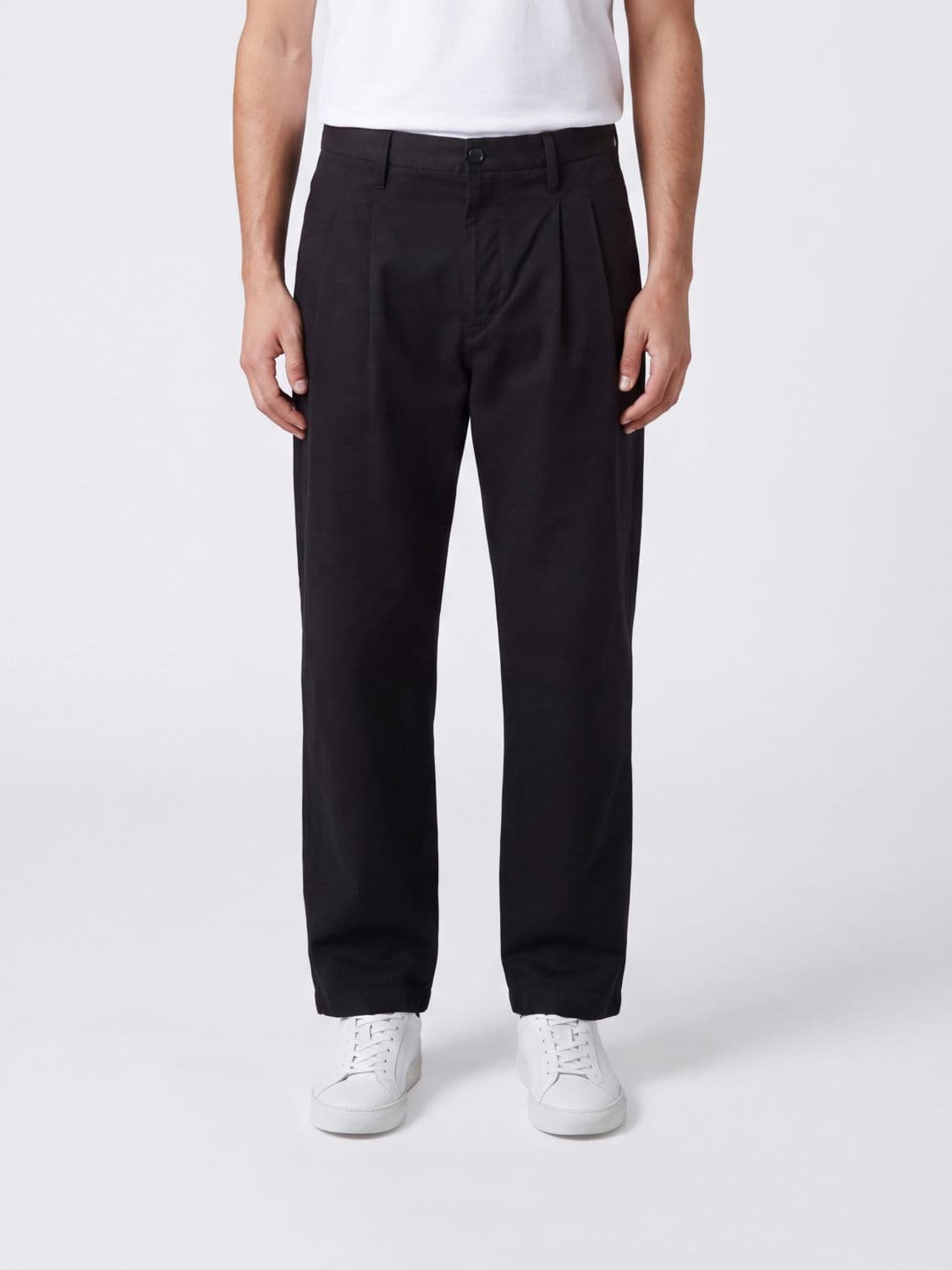 C.p. Company C. P. COMPANY Cotton Blend Wide-Leg Trousers · 52
