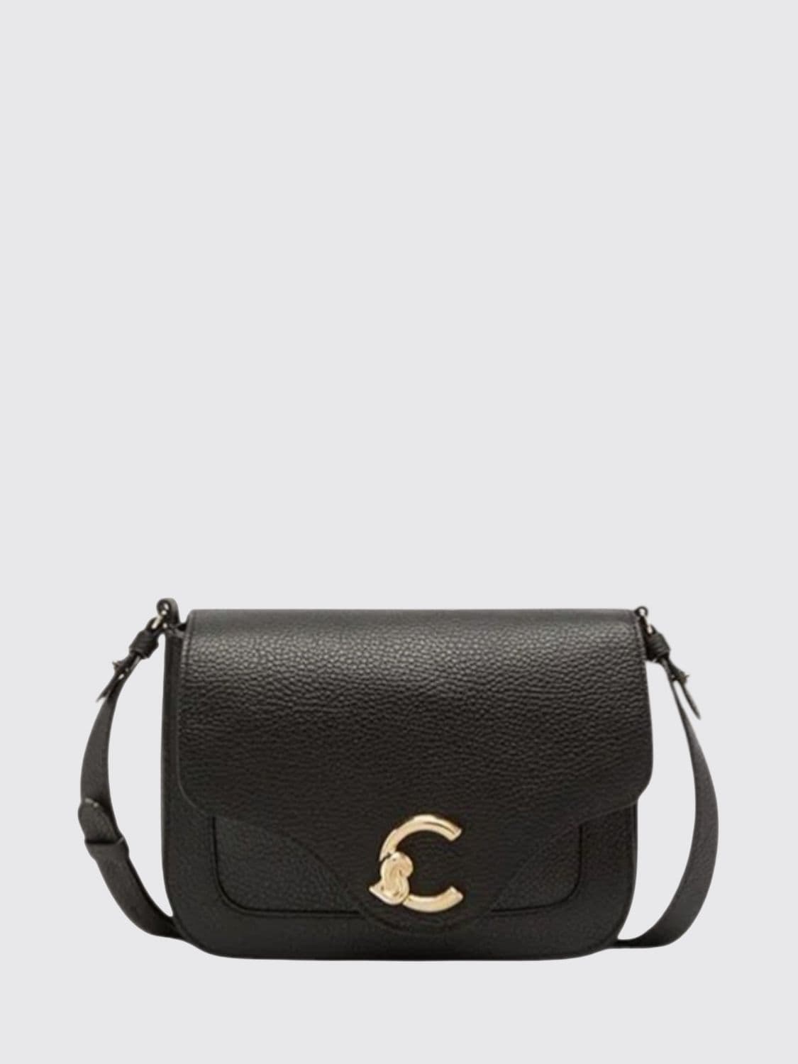 Coccinelle C-Me Hammered Leather Bag · OS