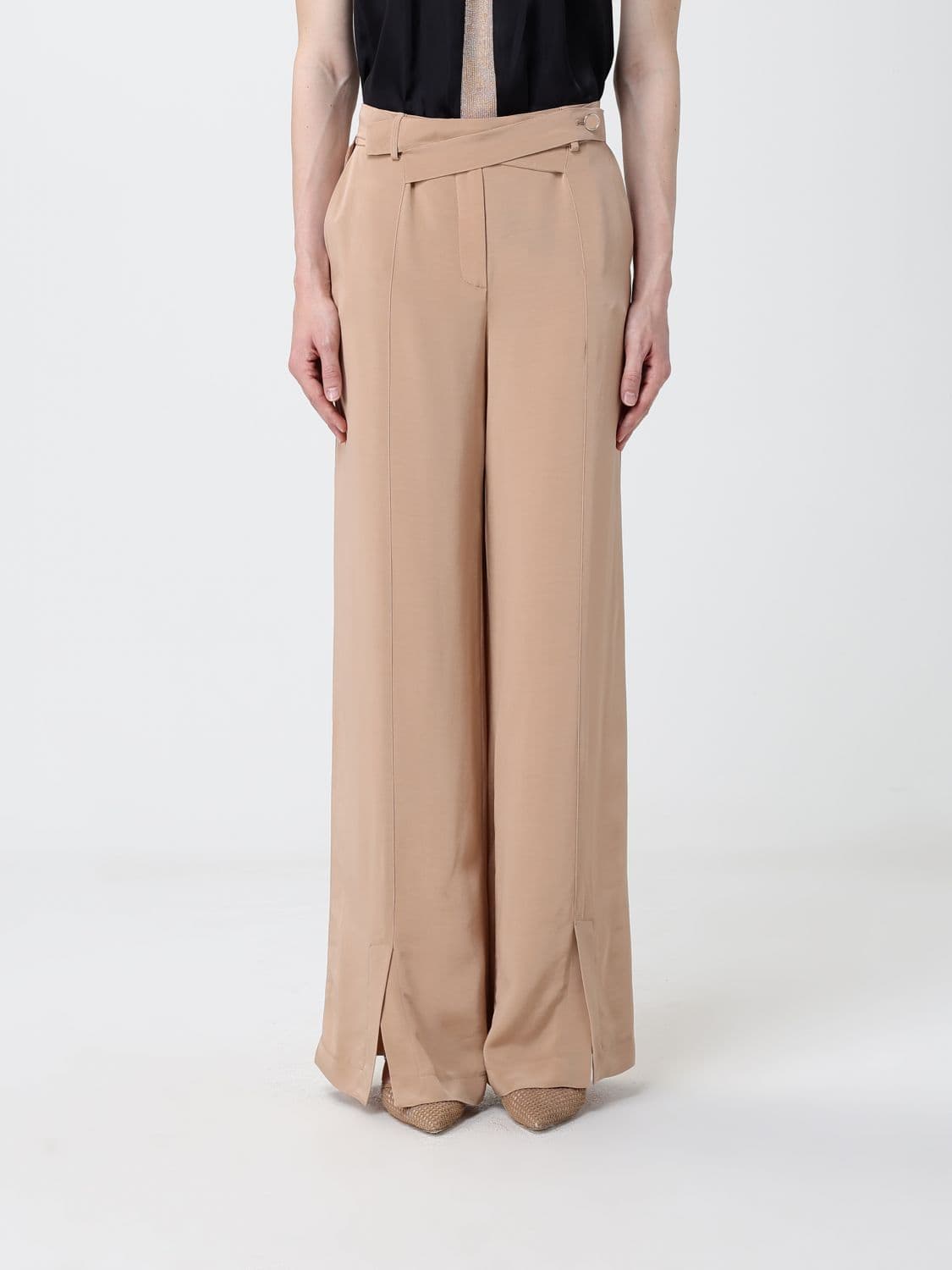Simona Corsellini Crêpe Palazzo Trousers