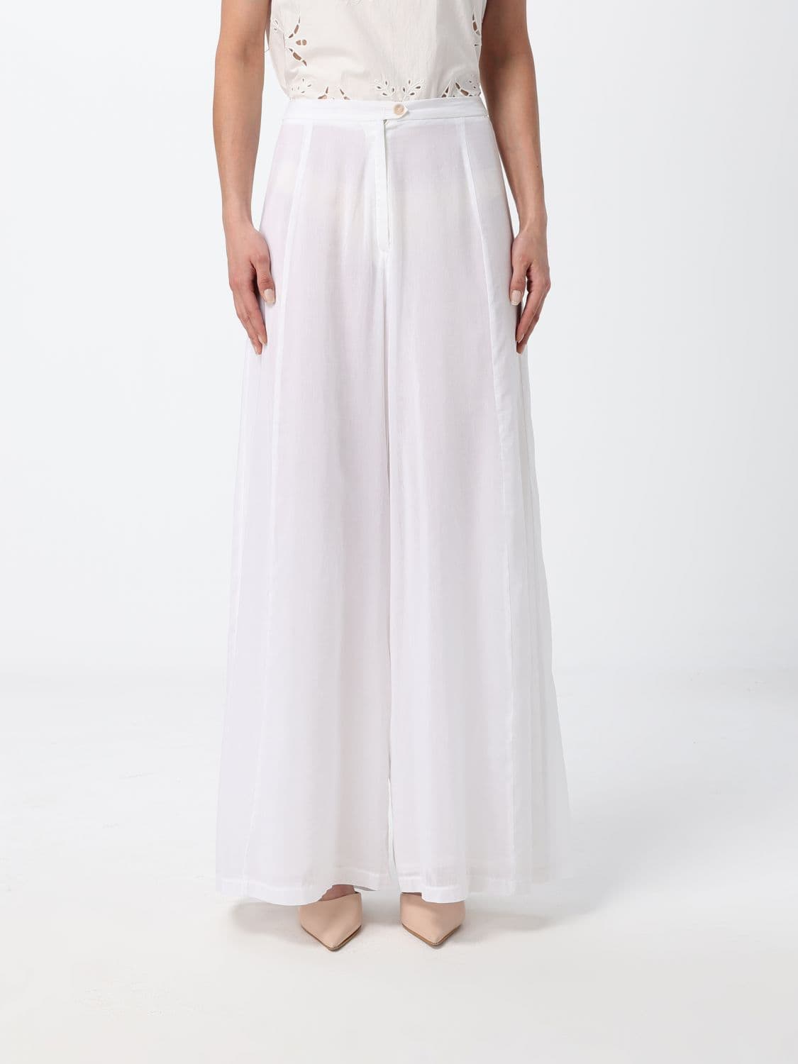 Forte Forte Linen Wide-Leg Trousers · 3
