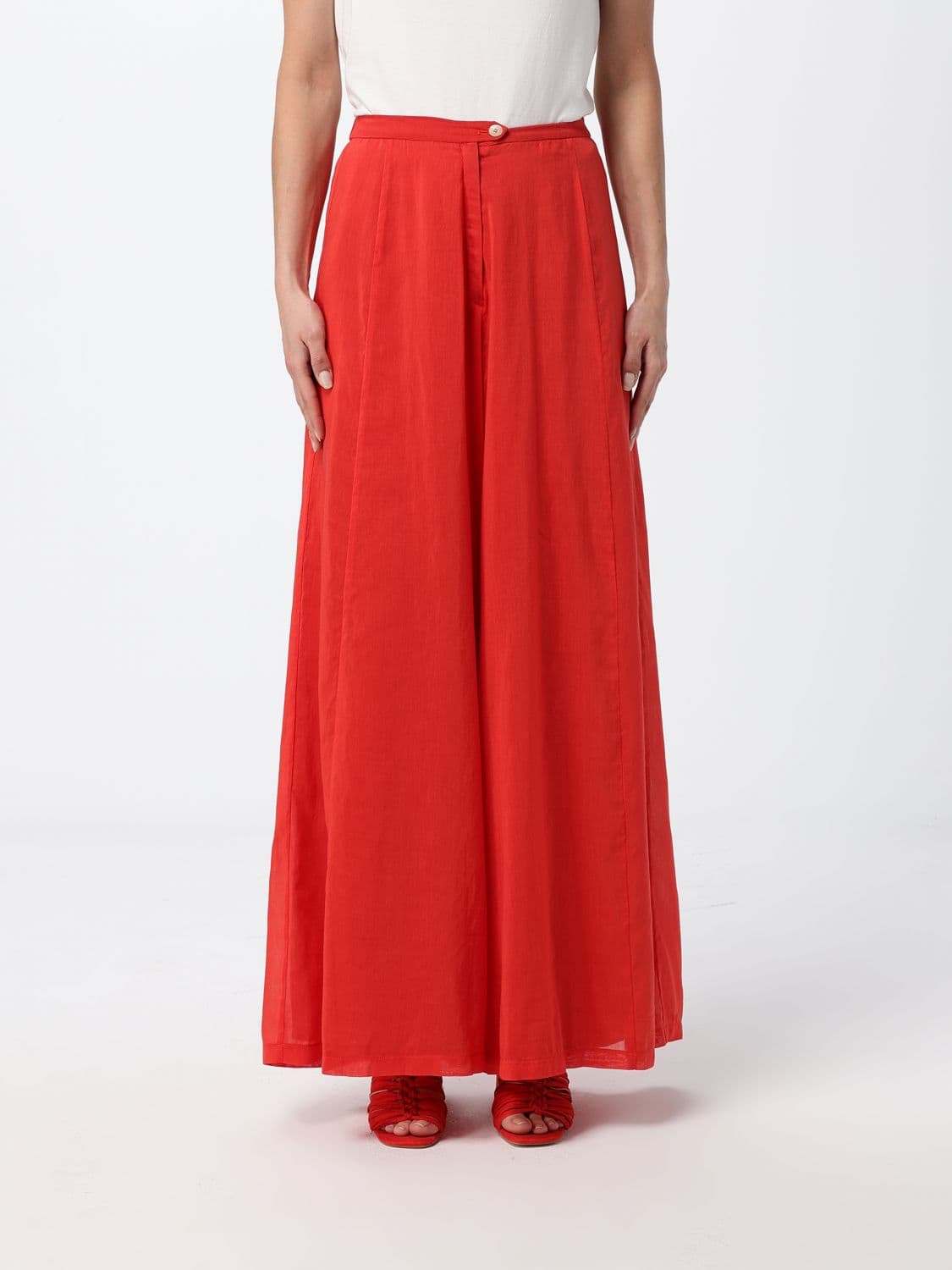 Forte Forte Linen Wide-Leg Trousers