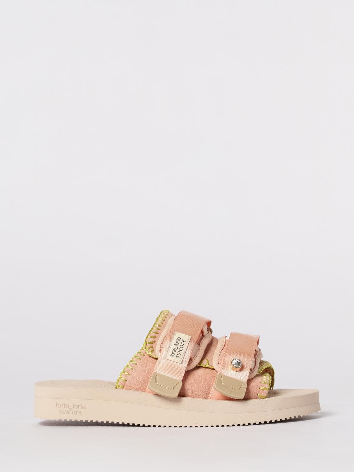 Suicoke Forte Forte x Suede and Fabric Sandal