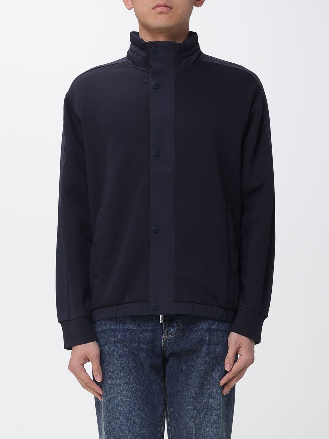 Armani Exchange Cotton Blend Sweatshirt