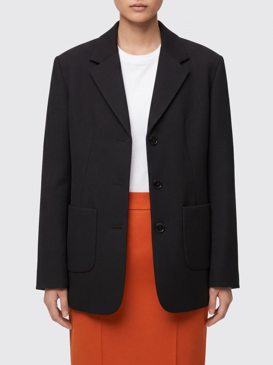Loewe Wool Blend Single Breasted Blazer