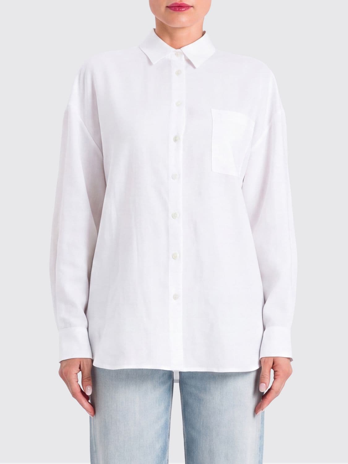 Twinset Basic Linen Shirt