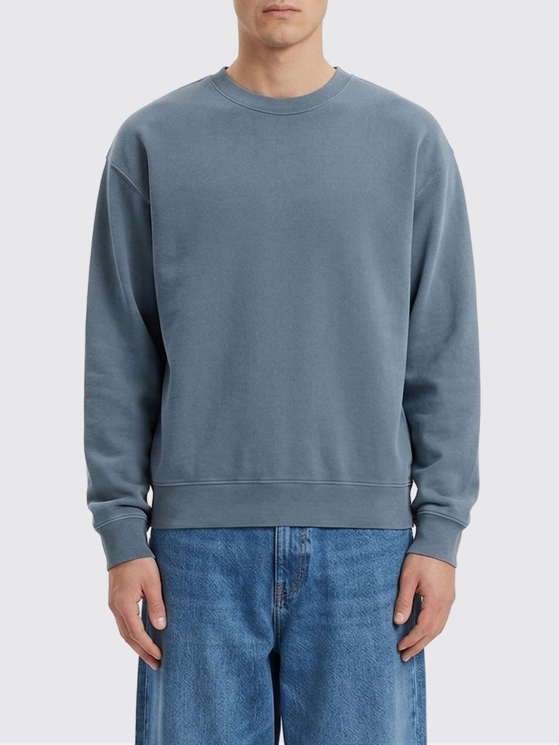 Golden Goose Cotton Crew Neck Sweatshirt with Logo